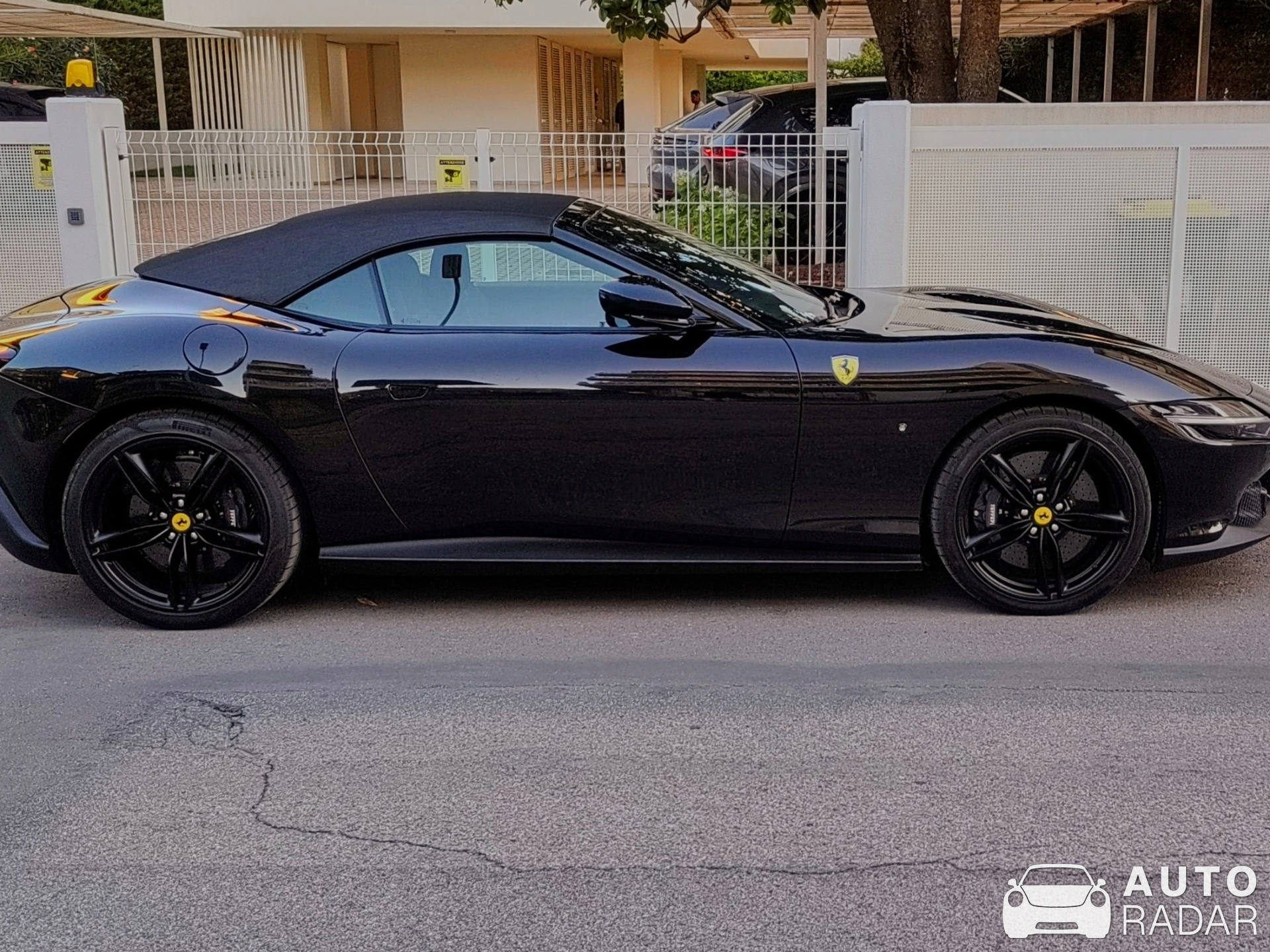 Ferrari Roma Spider spotted in Jesolo, Italy