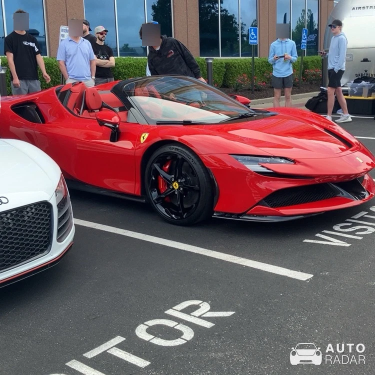 Ferrari SF90 Spider spotted in Overland Park