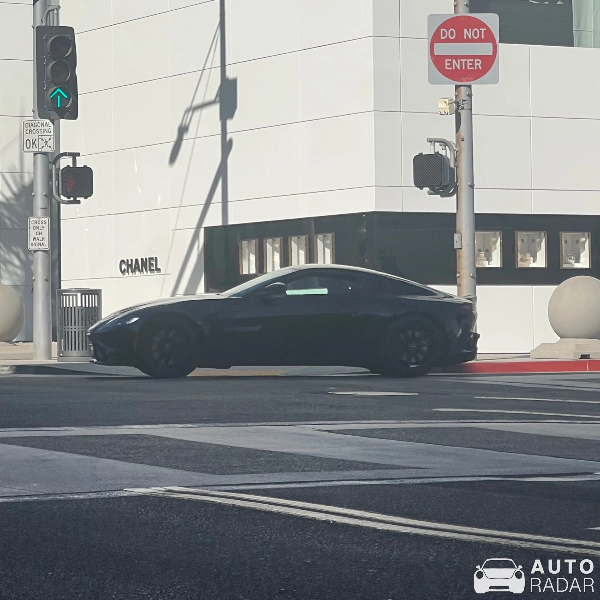 Aston Martin V8 Vantage spotted in Beverly Hills, United States