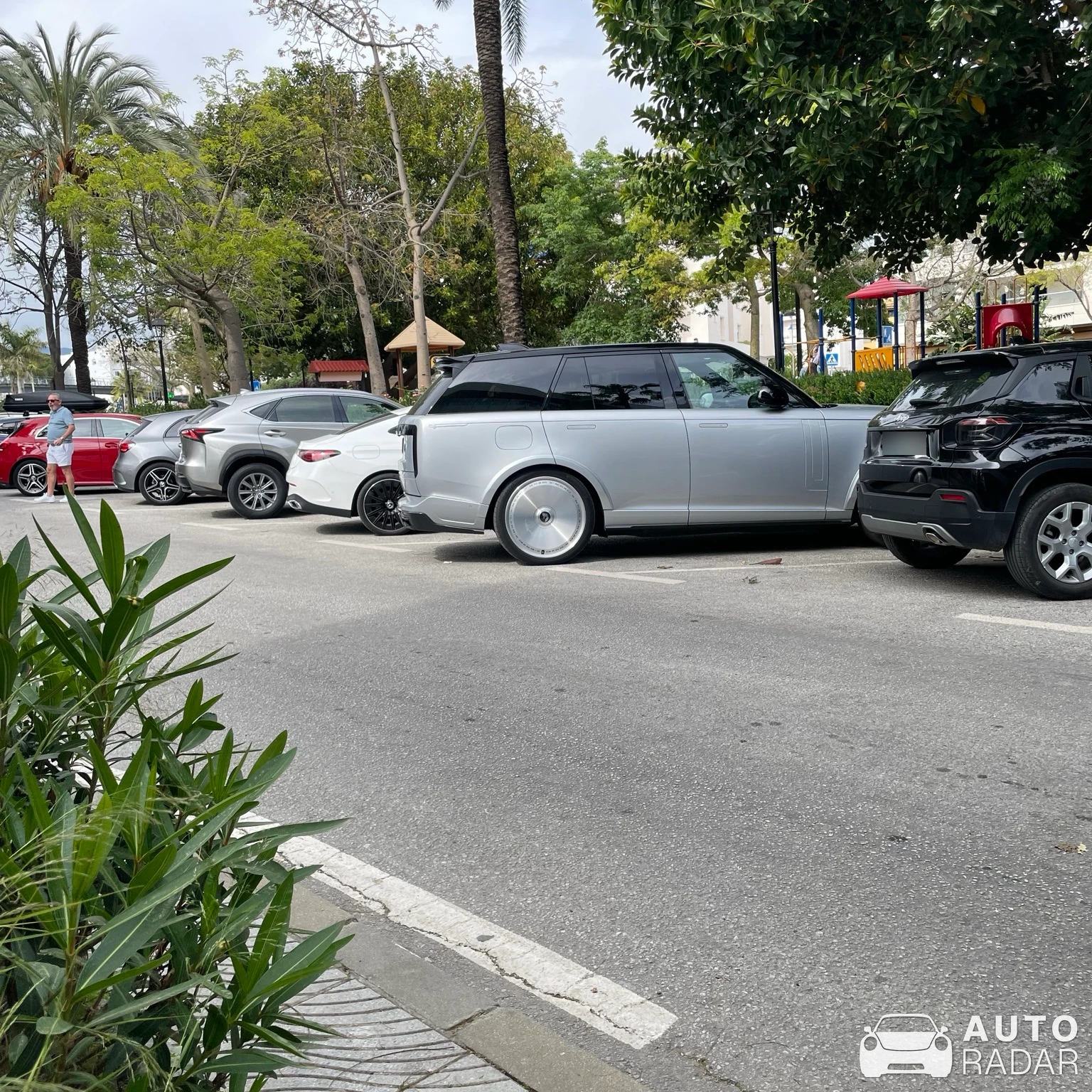 Land Rover Urban Range Rover Sport SVR spotted in San Pedro Alcántara