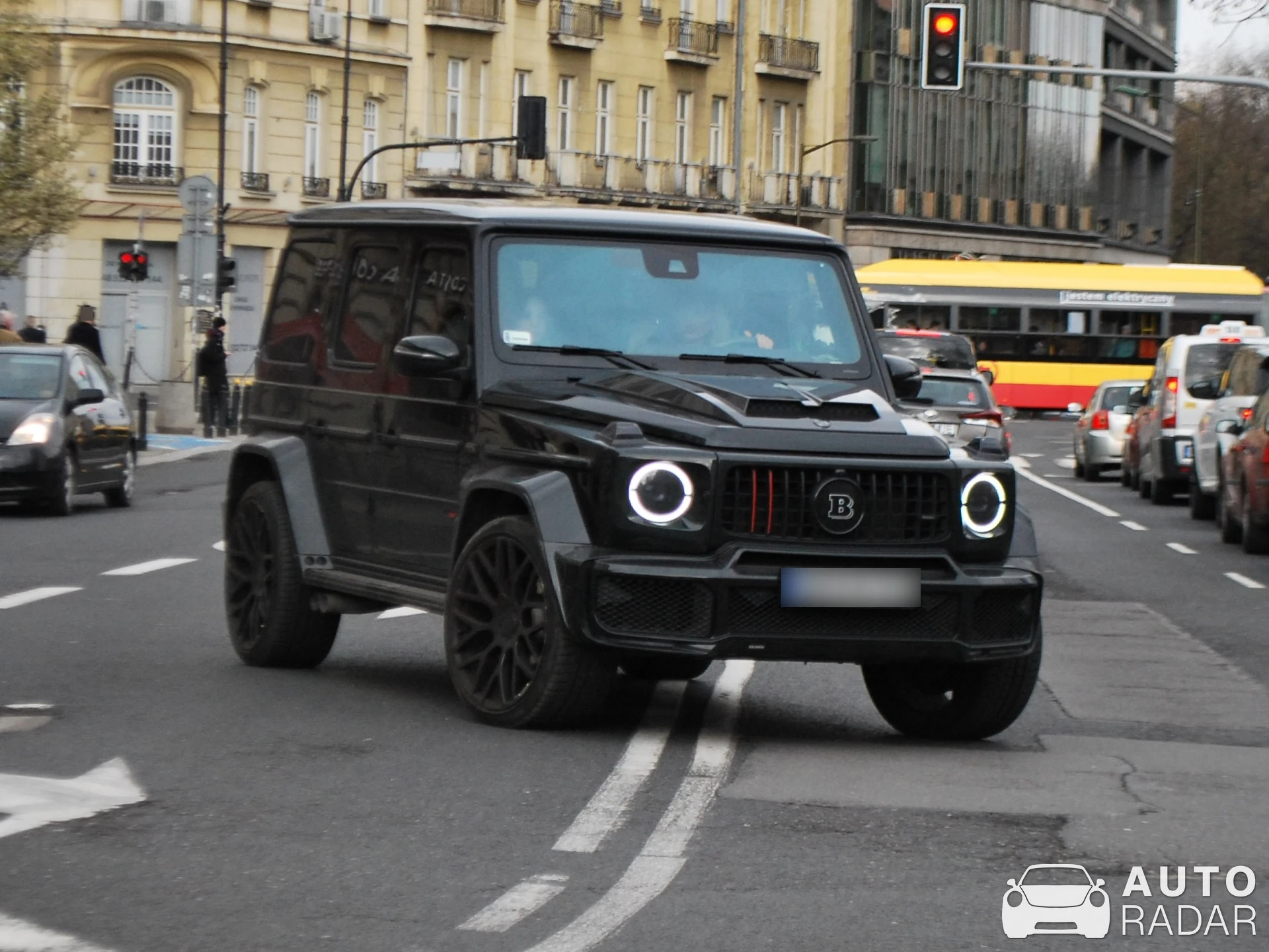Mercedes-AMG Brabus G B40-700 Widestar W463 2018 spotted in Warszawa, Poland