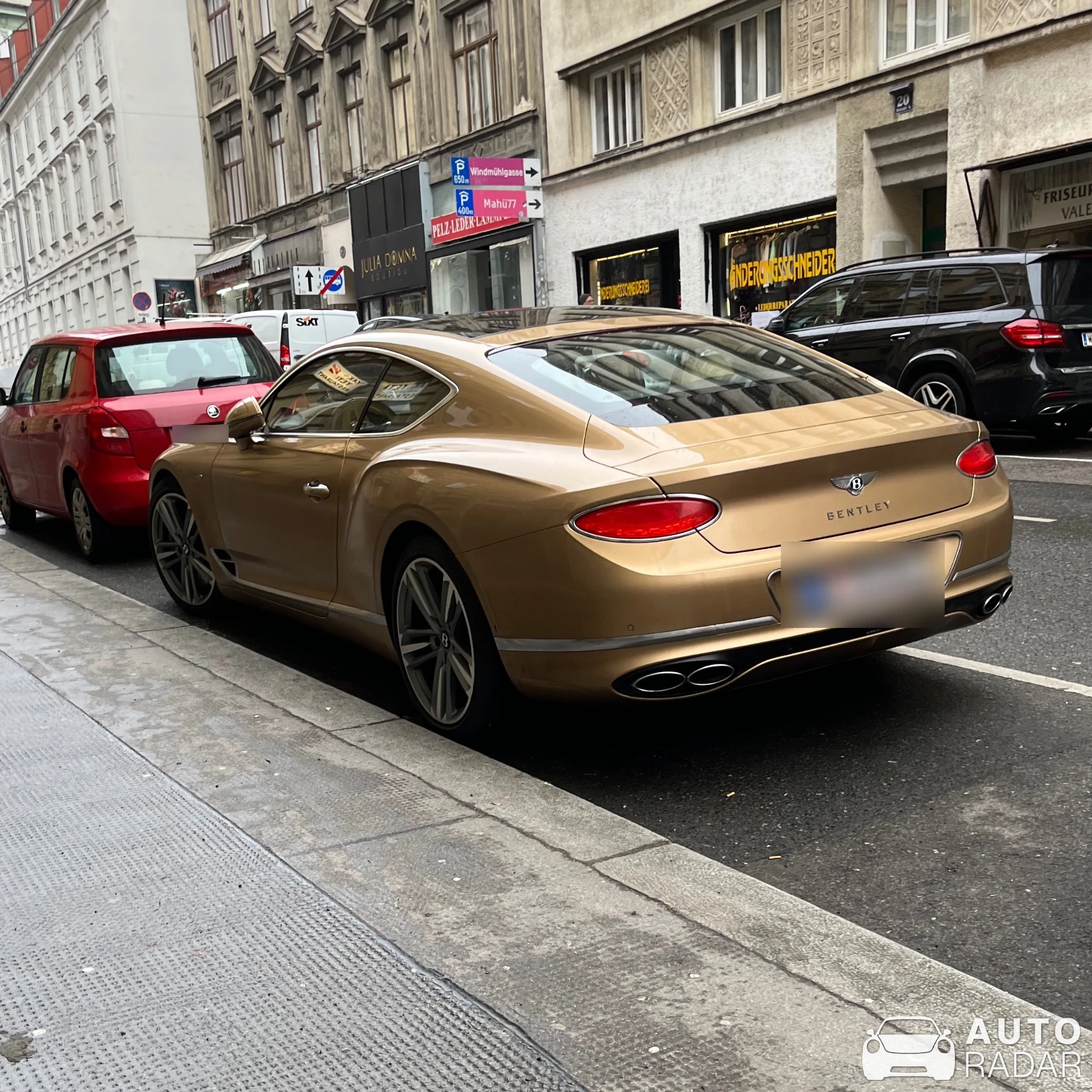 Bentley Continental GT Speed spotted in Wien, Austria