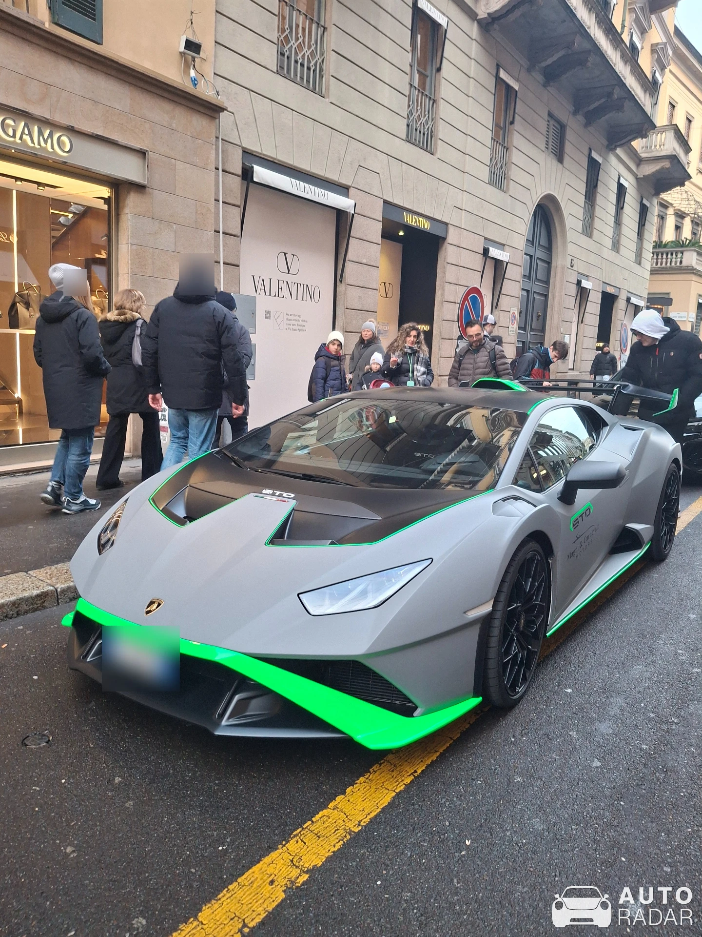 Lamborghini Huracán LP640-2 STO spotted in Milano, Italy