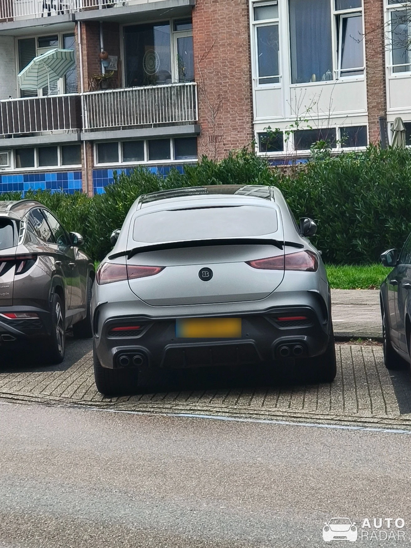 Mercedes-AMG Brabus GLE 63 S Coupé spotted in Amsterdam