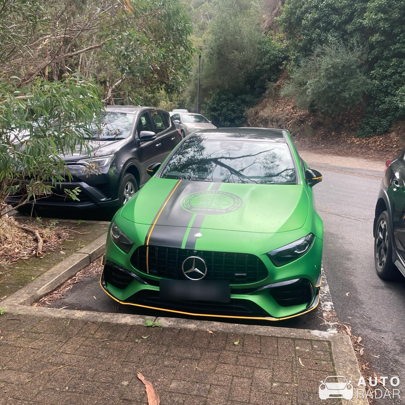 Mercedes-AMG A 45 S W177 Limited Edition spotted in Waterfall Gully