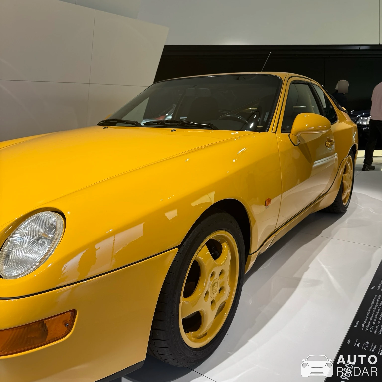 Porsche 968 CS spotted in Stuttgart