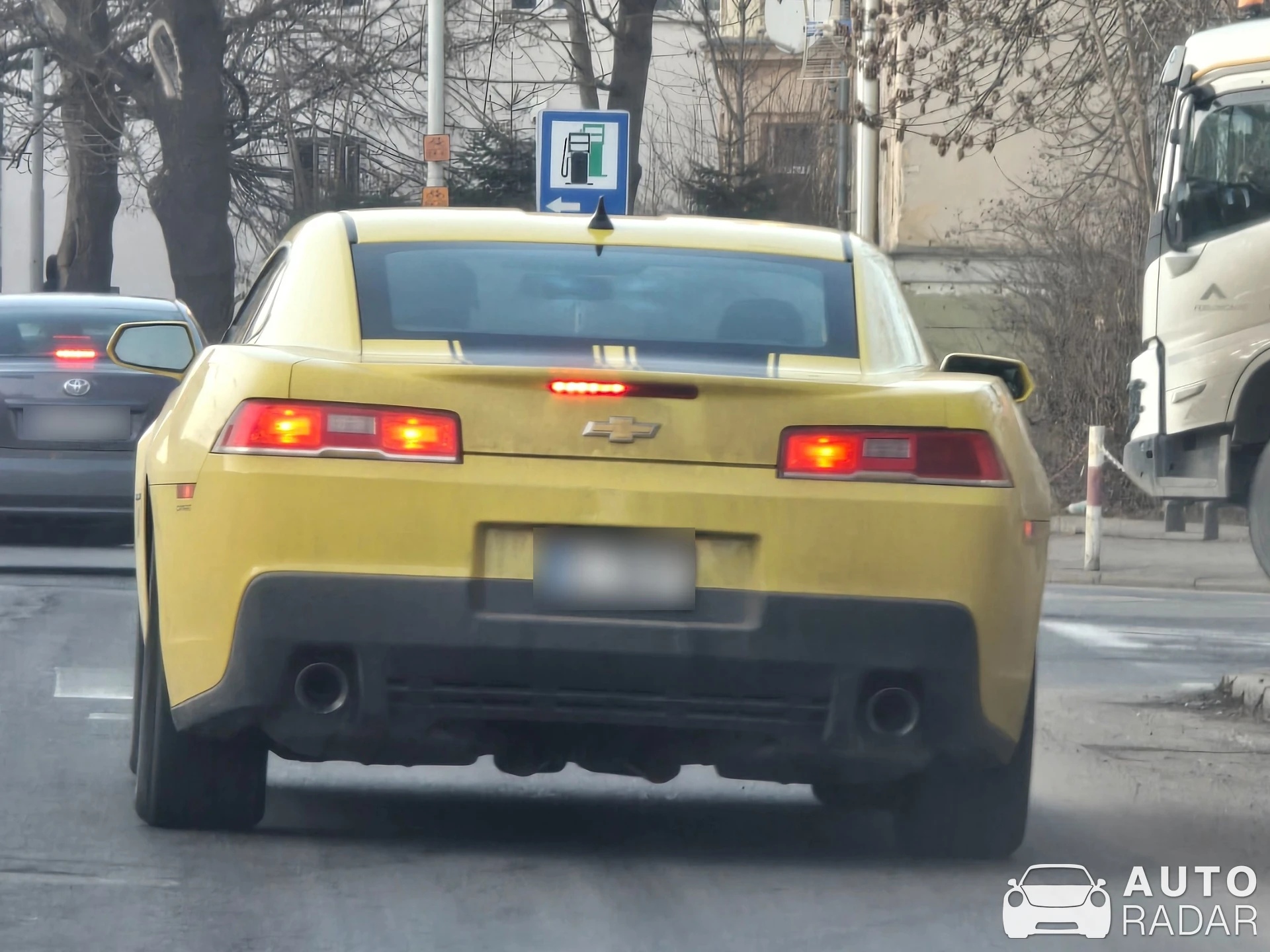 Chevrolet Camaro spotted in Lwówek Śląski, Poland