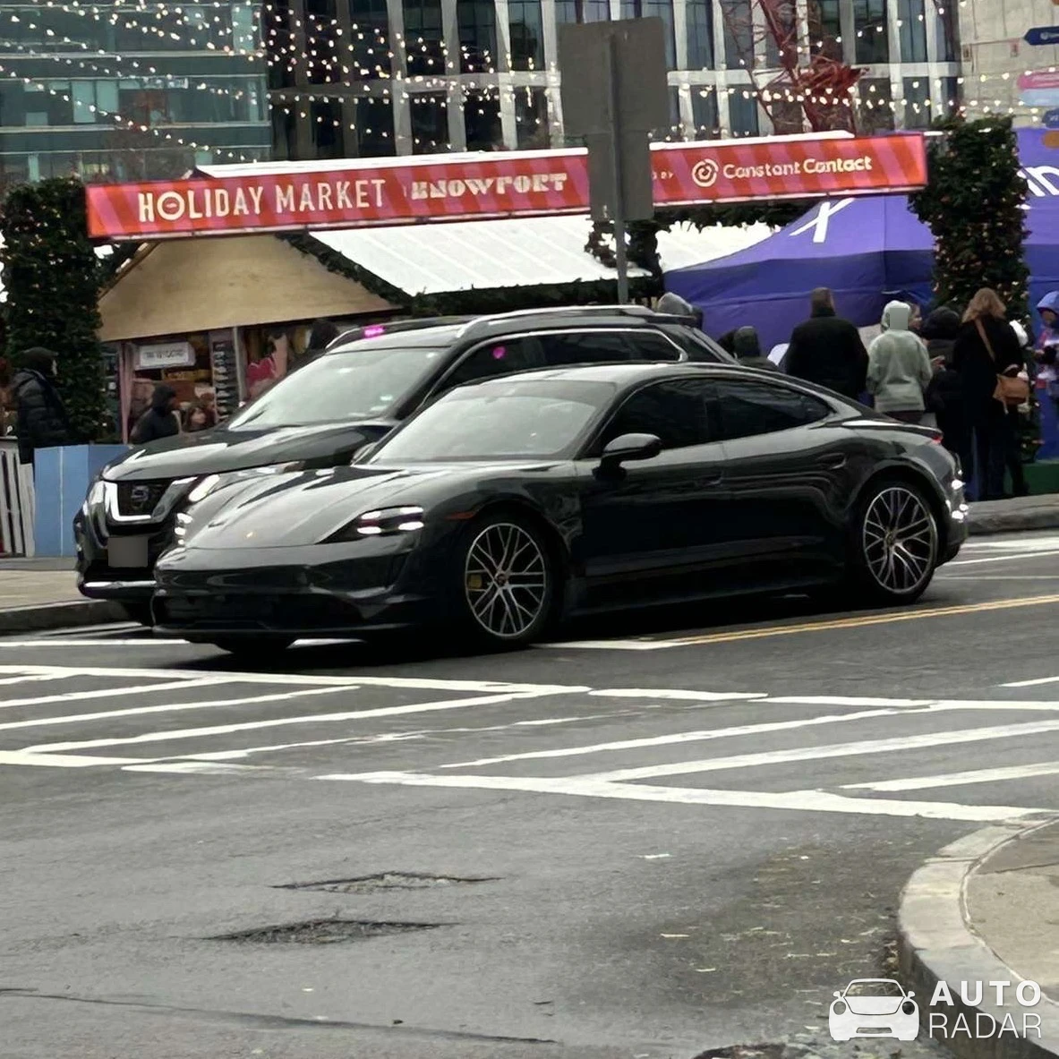 Porsche Taycan spotted in Boston, United States