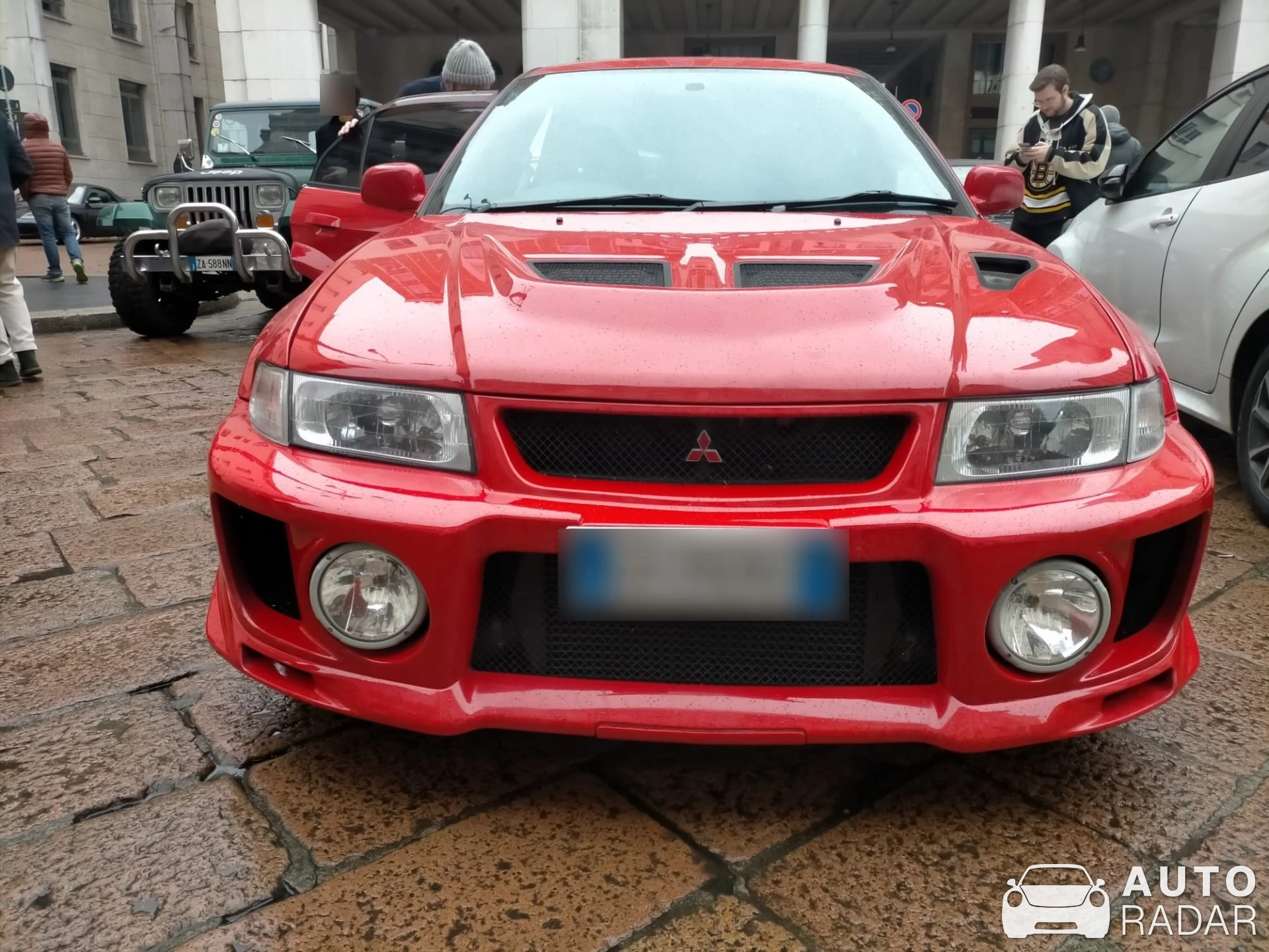 Mitsubishi Lancer Evolution VI spotted in Milano, Italy