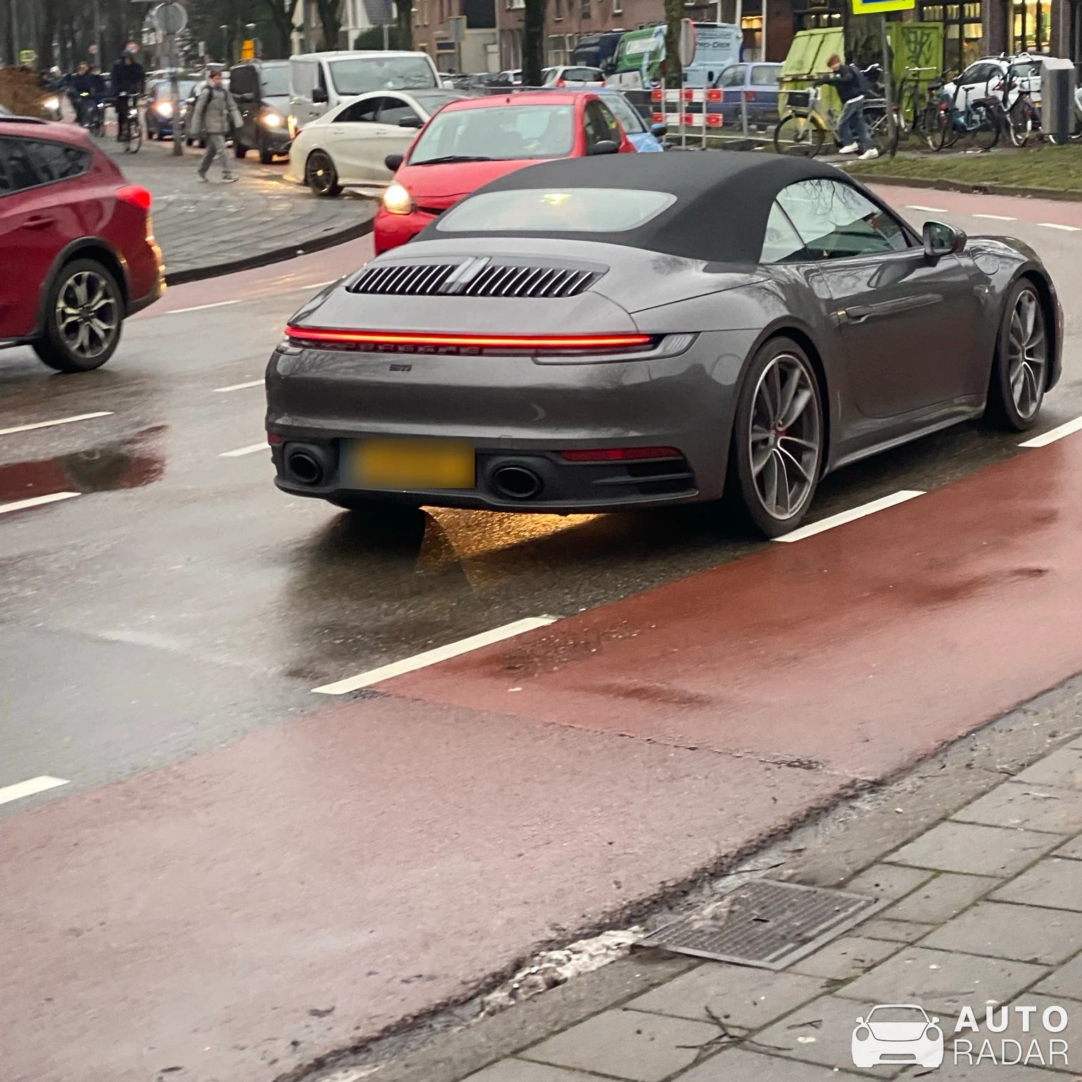 Porsche 992 Carrera S Cabriolet MkI spotted in Alkmaar, Netherlands