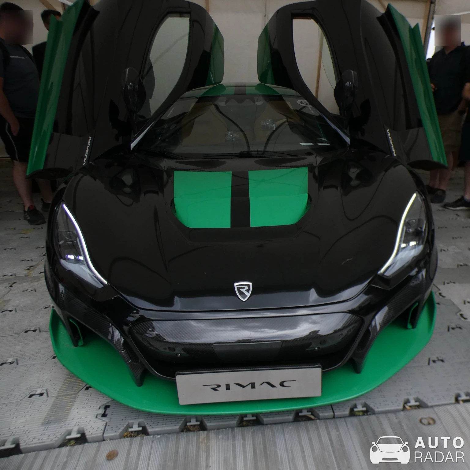 Rimac Nevera Time Attack spotted