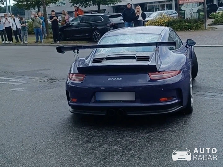 Porsche 991 GT3 RS MkI spotted in Neumünster