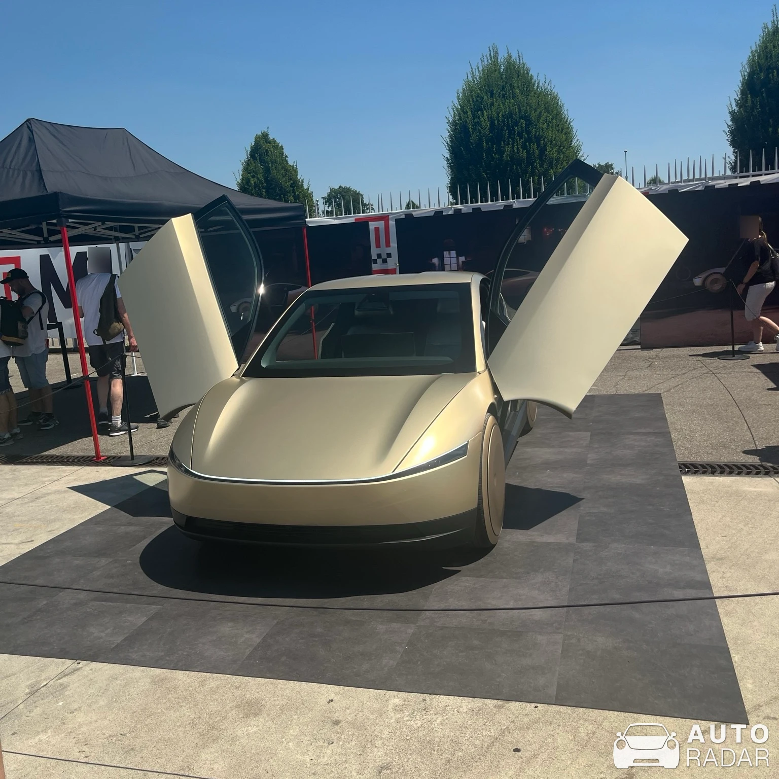 Tesla Cybercab spotted