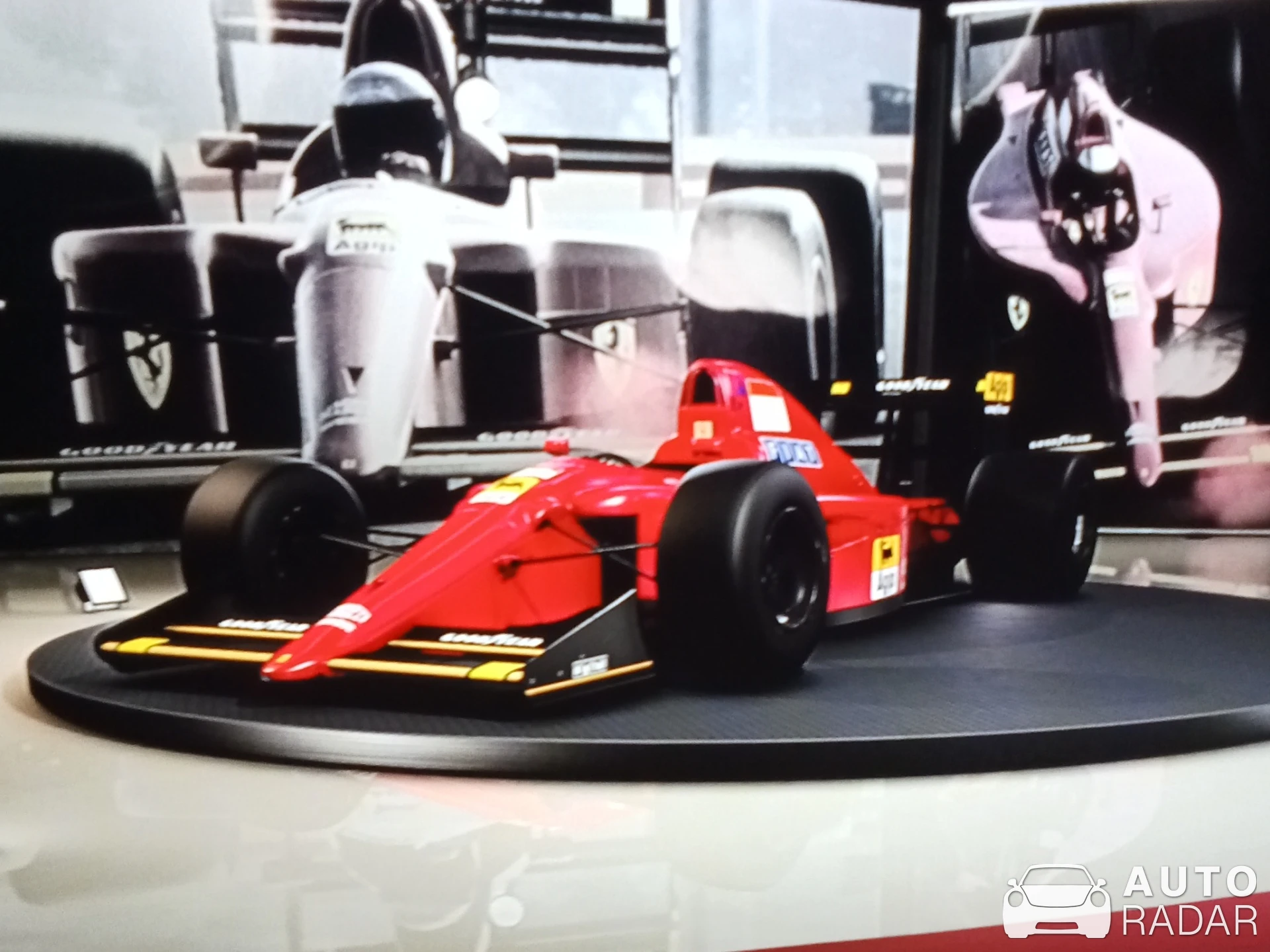 Ferrari F1-90 spotted