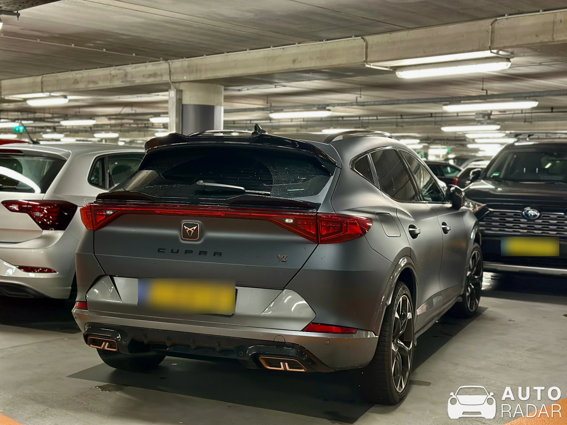 CUPRA Formentor VZ spotted in Rotterdam