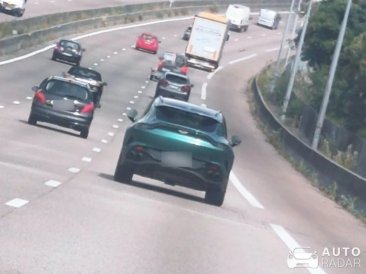 Aston Martin DBX707 AMR23 Edition spotted in Moulineaux