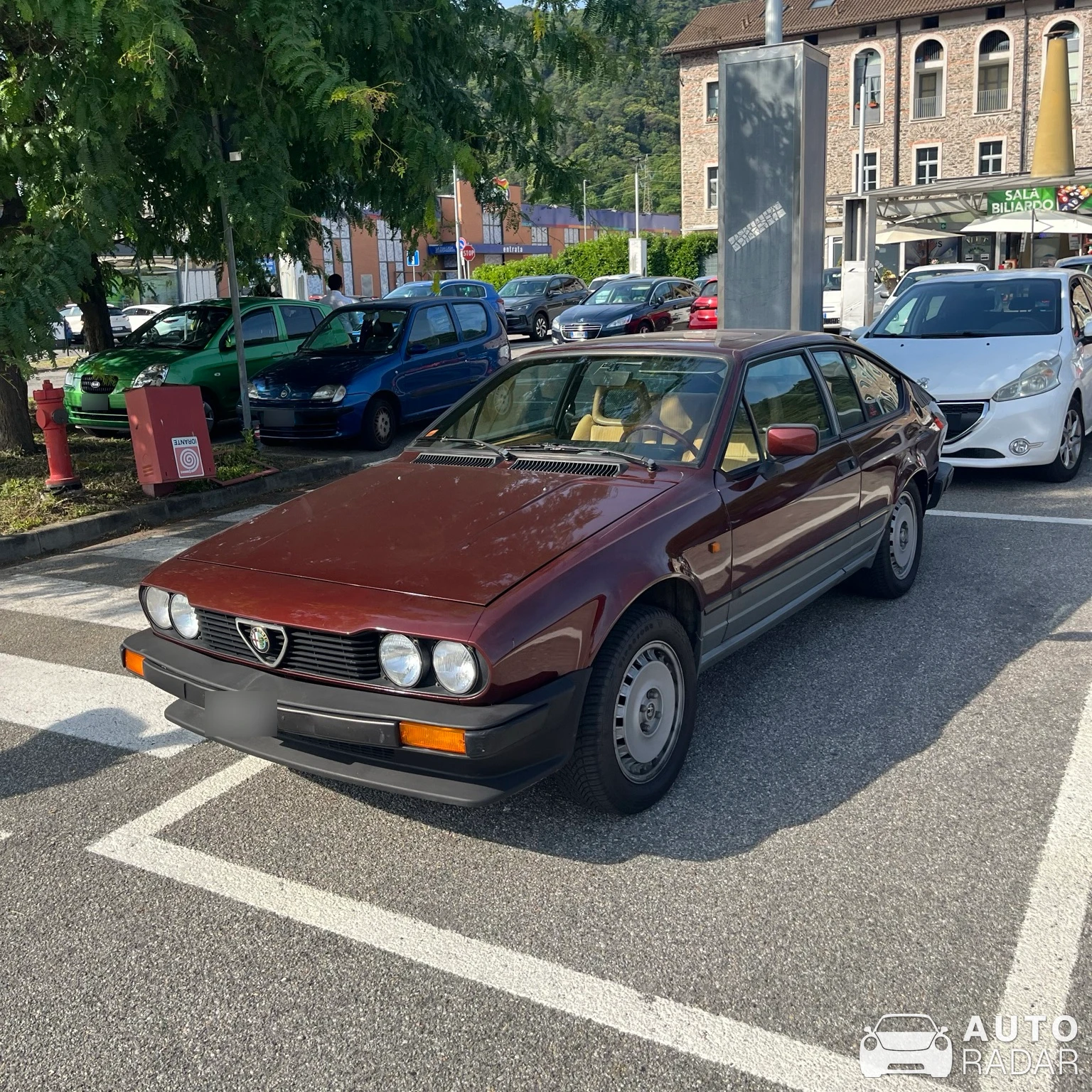 Alfa Romeo Alfetta GTV 2000 spotted in Mesenzana