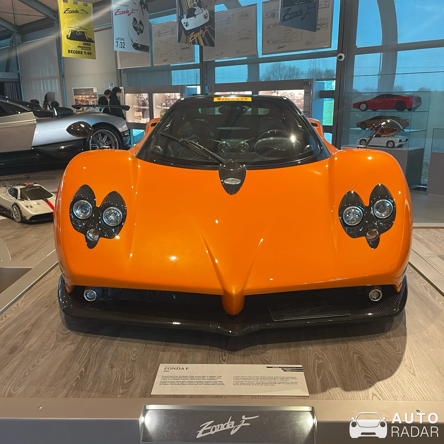 Pagani Zonda F spotted in Graziosa