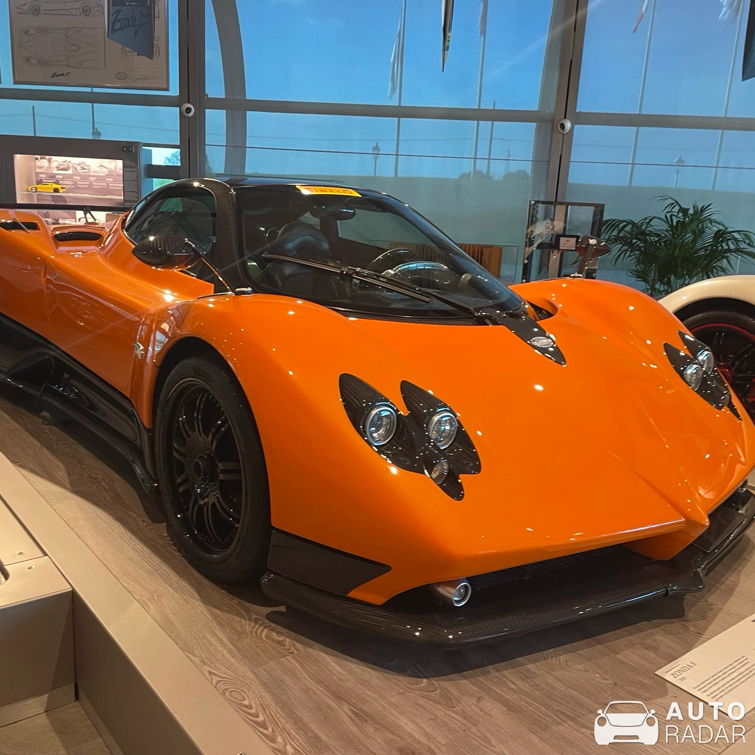 Pagani Zonda F spotted in Graziosa, Italia
