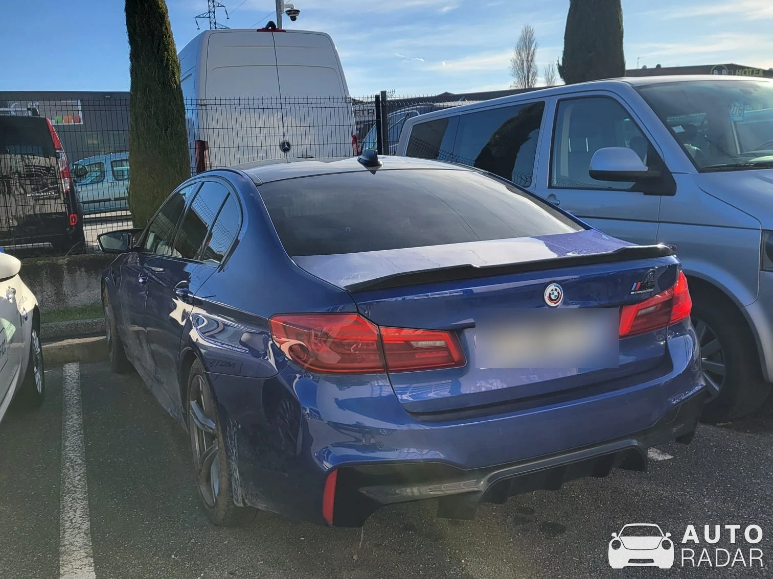 BMW M5 F90 Competition spotted in Valence, France