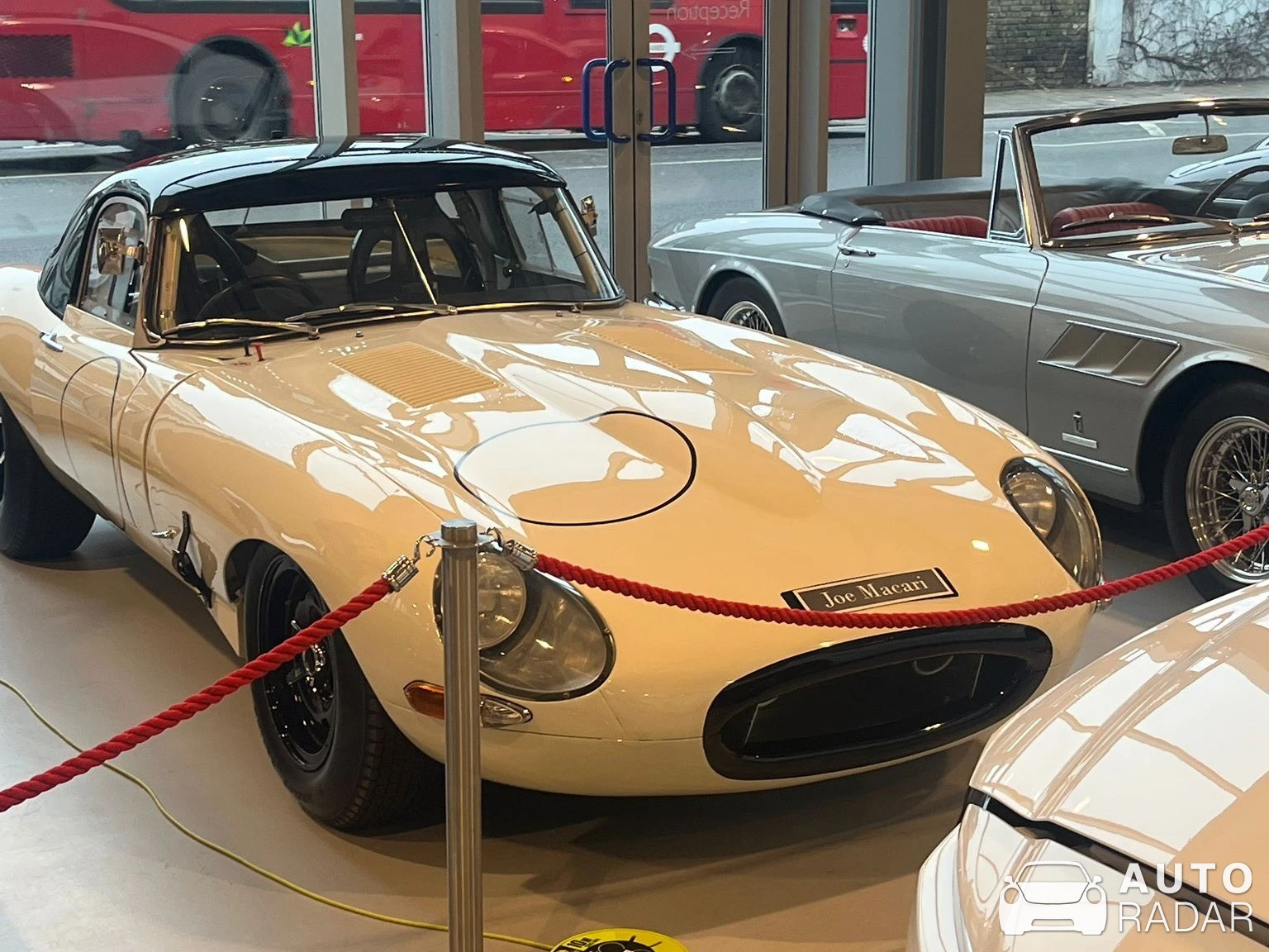 Jaguar E-Type spotted in Greater London, United Kingdom