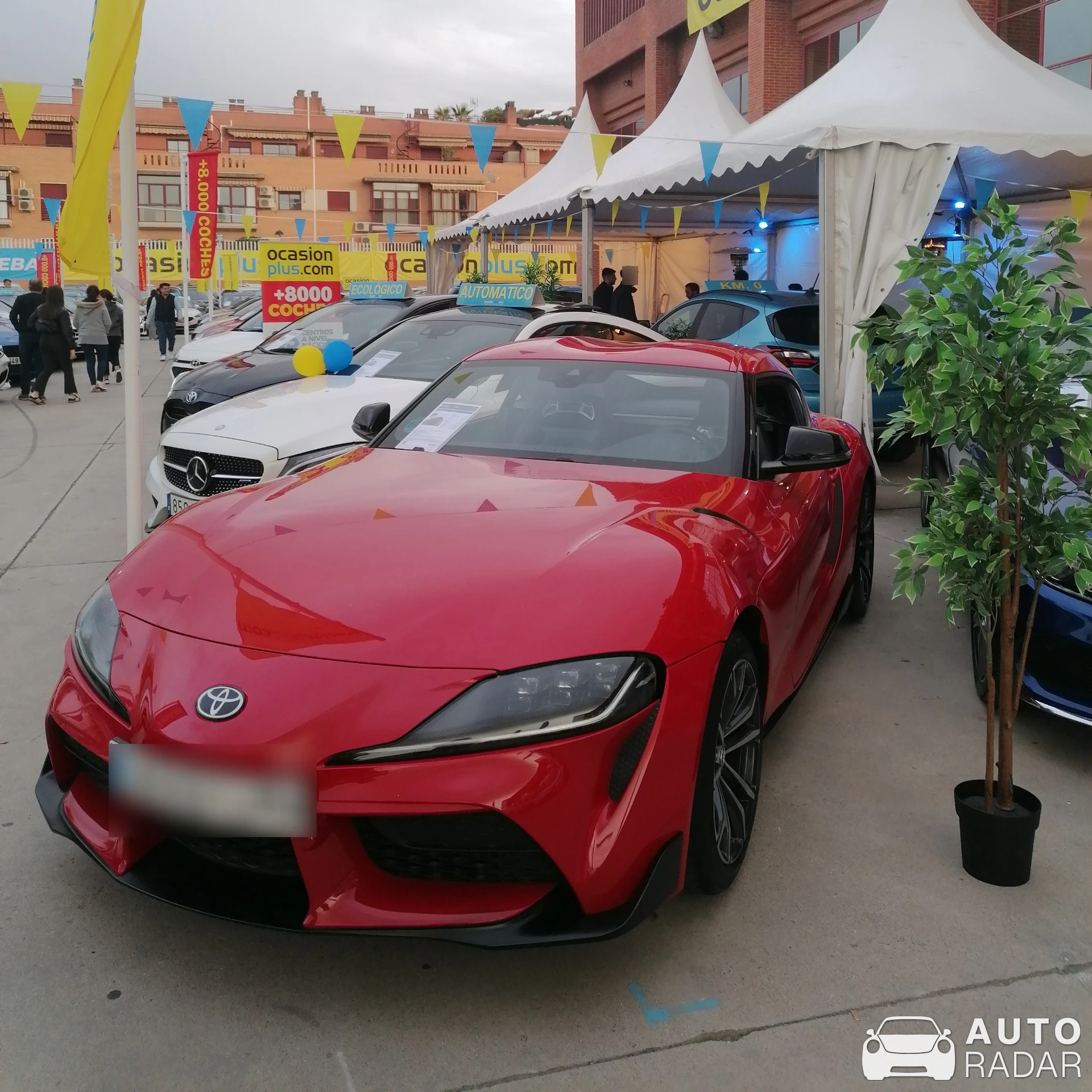 Toyota GR Supra A90 spotted in Granada, Spain