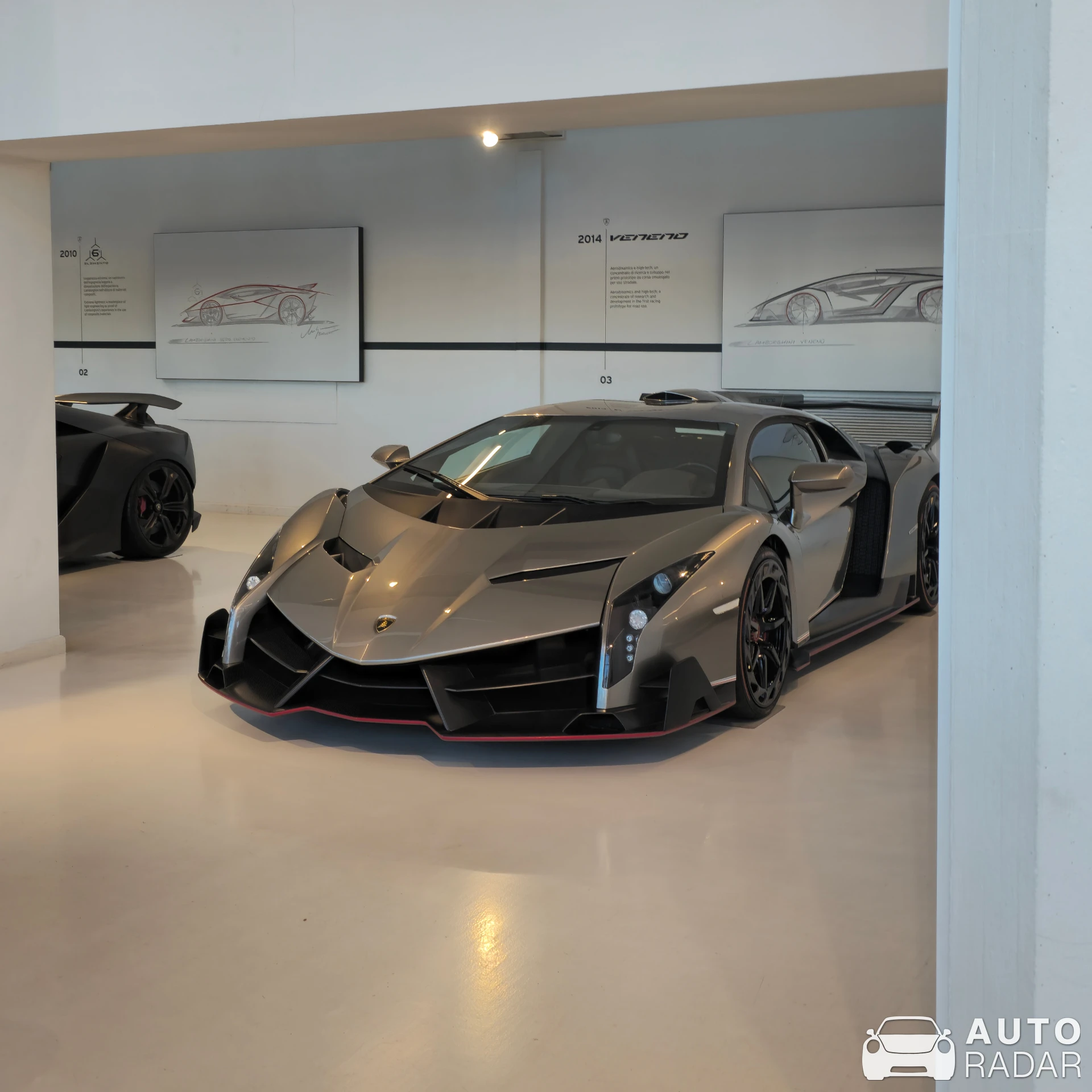 Lamborghini Veneno LP750-4 spotted in Sant'Agata Bolognese, Italy