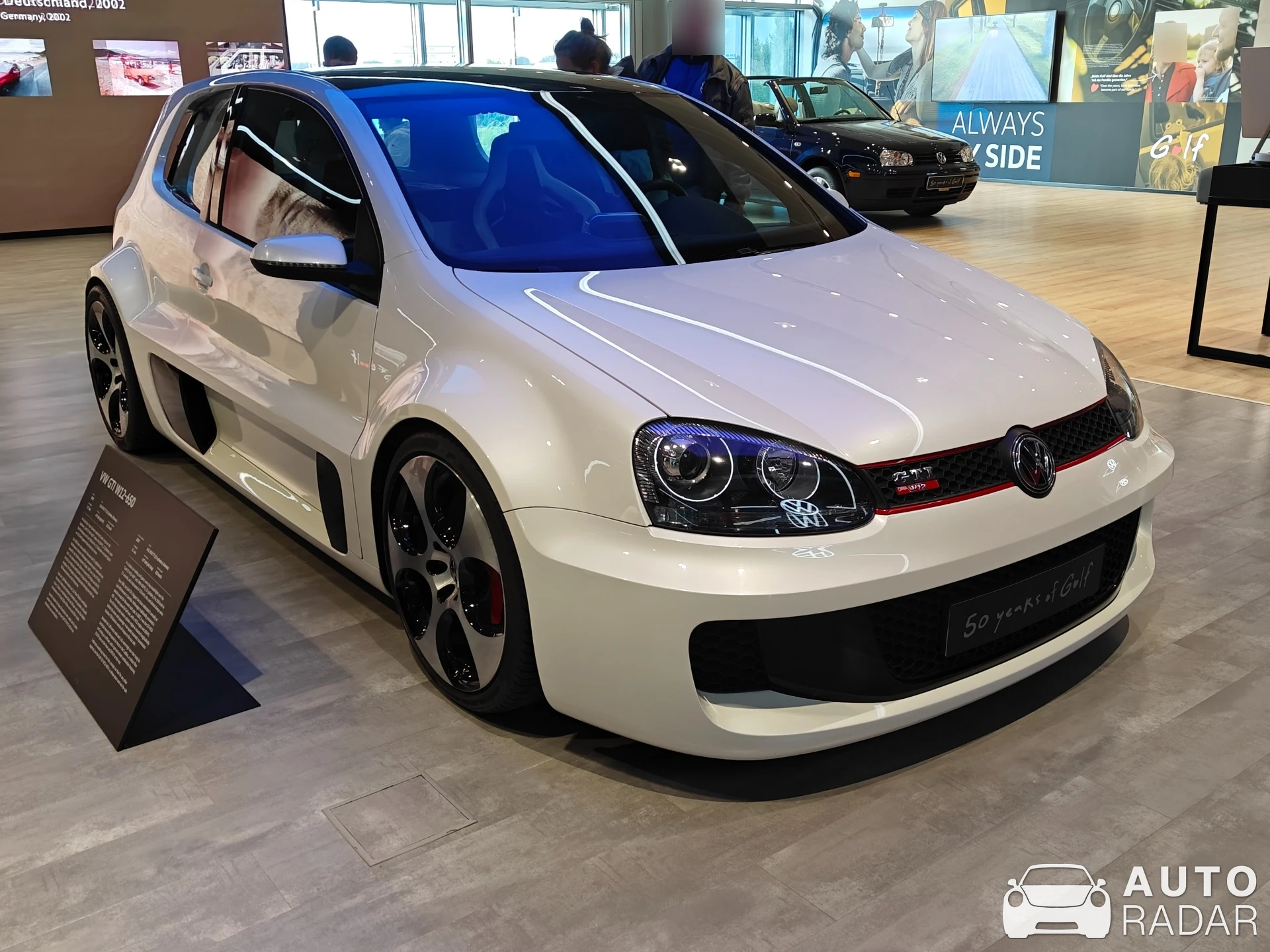 Volkswagen Golf GTI W12-650 spotted