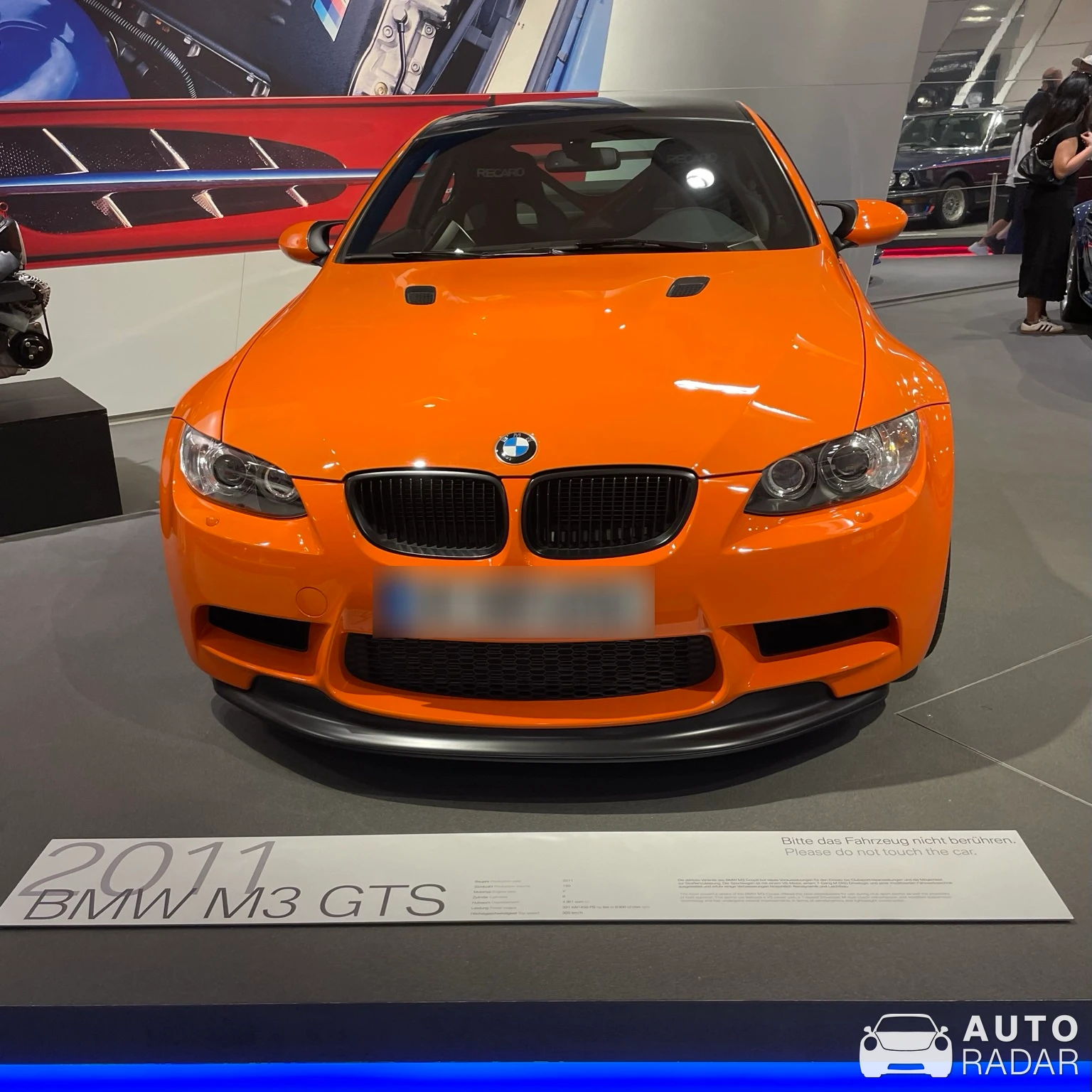 BMW M3 GTS spotted in München