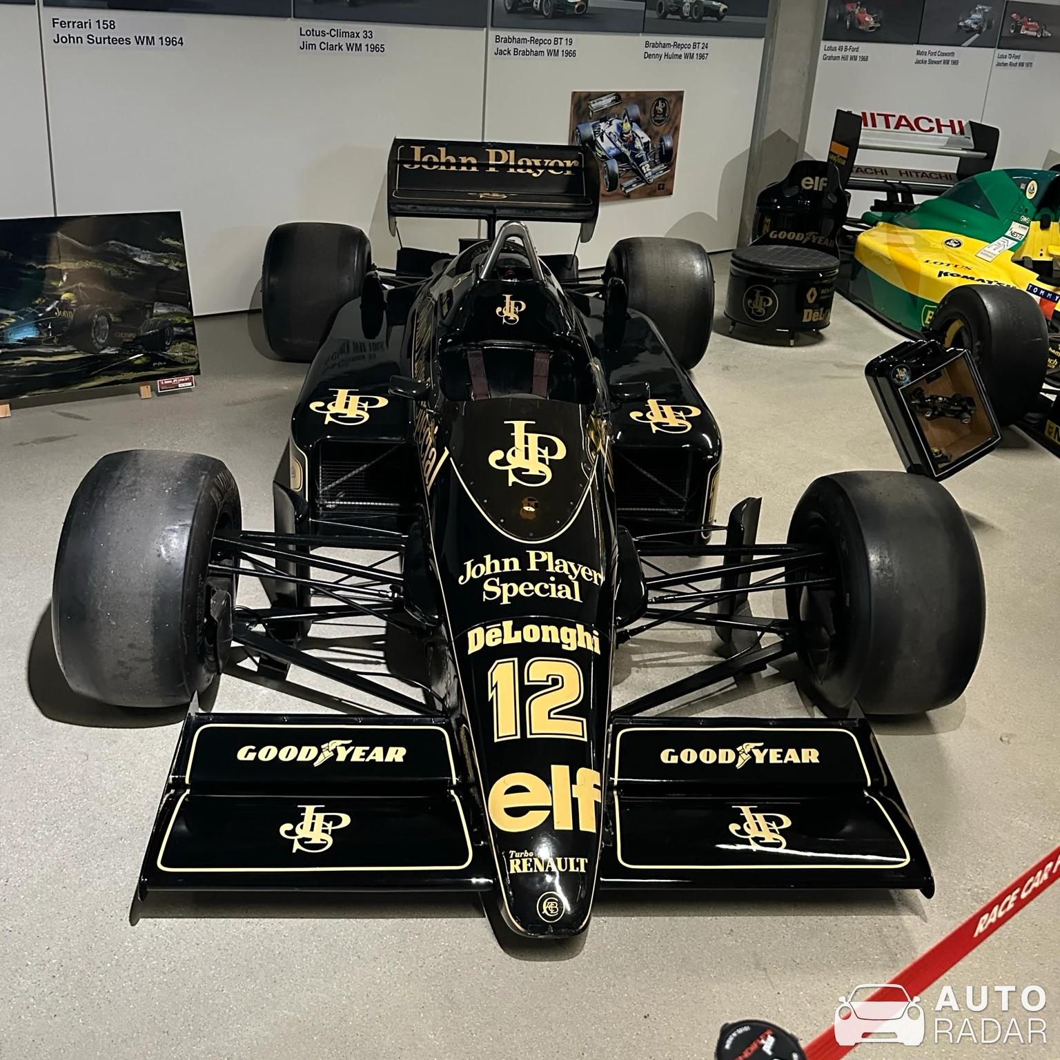 Lotus 98T spotted in Langenthal