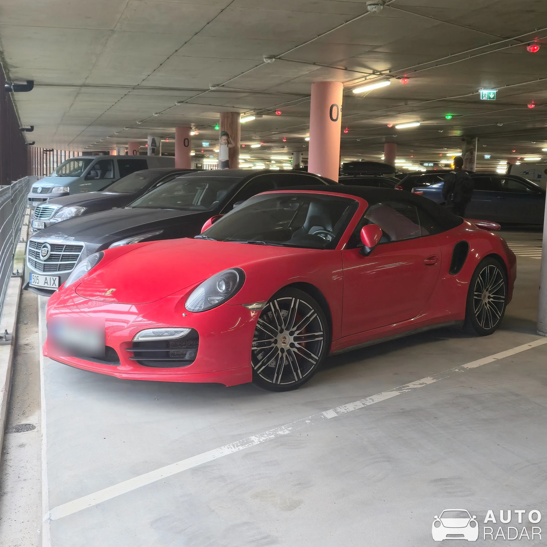 Porsche 991 Turbo Cabriolet MkI spotted in Tallinn