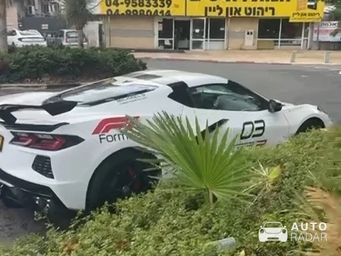 Chevrolet Corvette C8 Z06 GT3.R spotted in Haifa