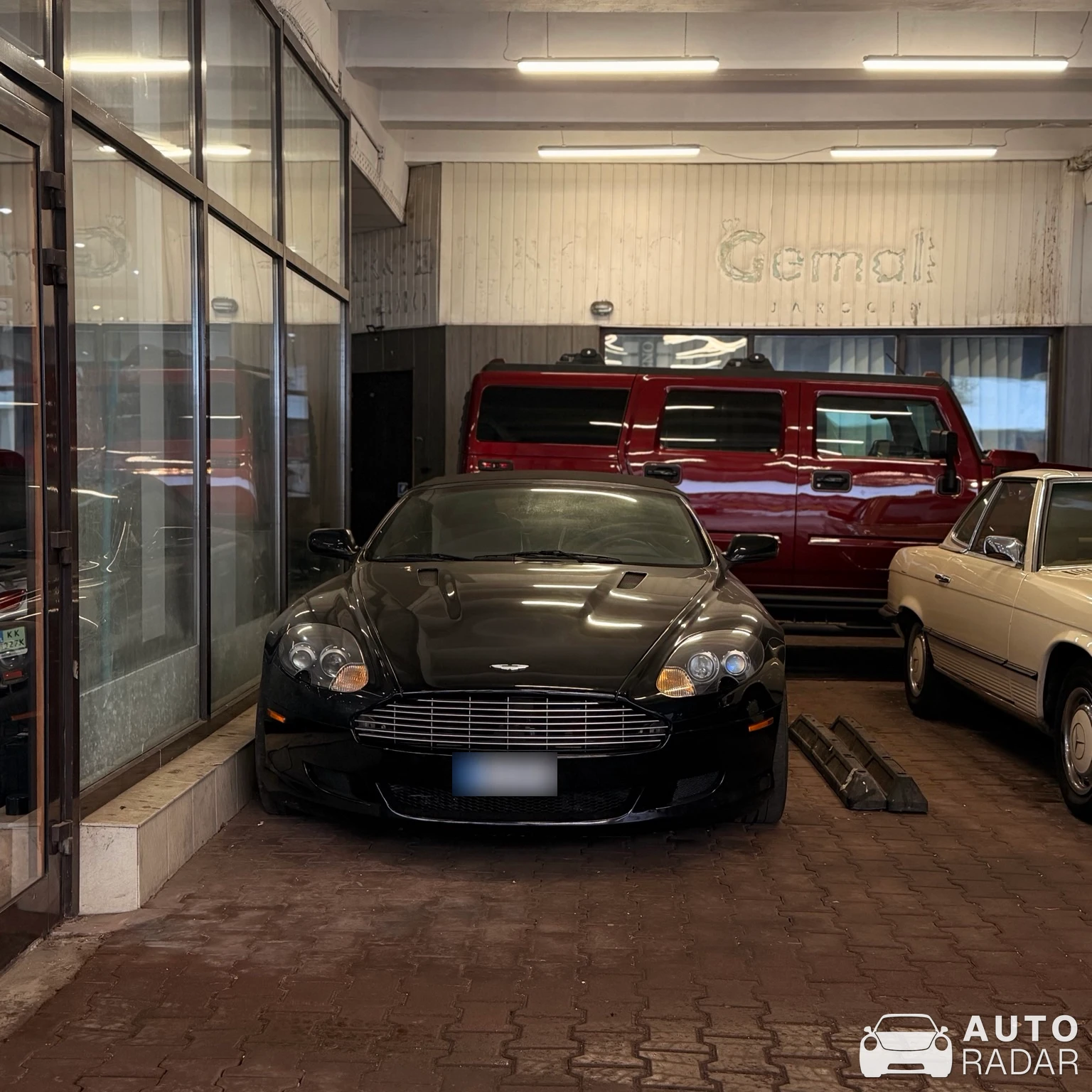 Aston Martin DB9 Volante spotted in Kraków, Poland