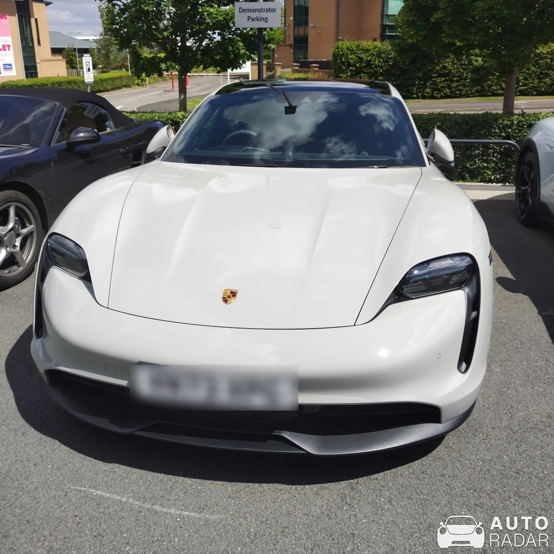 Porsche Taycan Sport Turismo spotted in Solihull