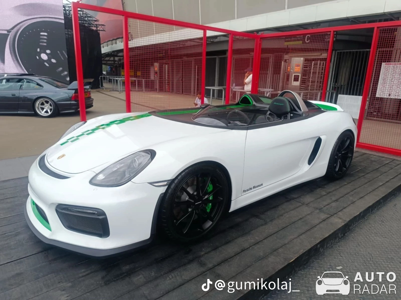 Porsche 981 Boxster Bergspyder spotted in Wrocław