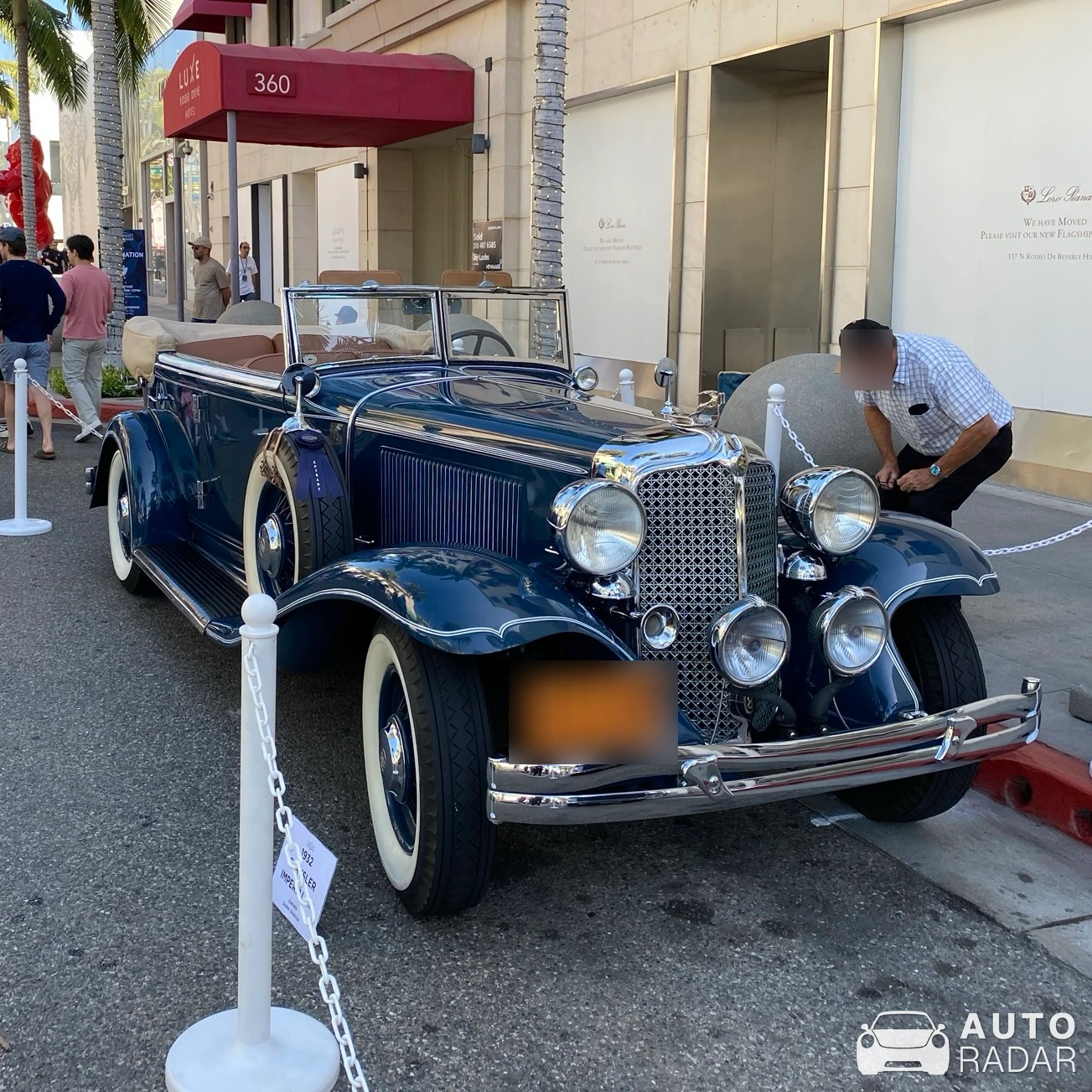 Chrysler Imperial CH spotted in Beverly Hills