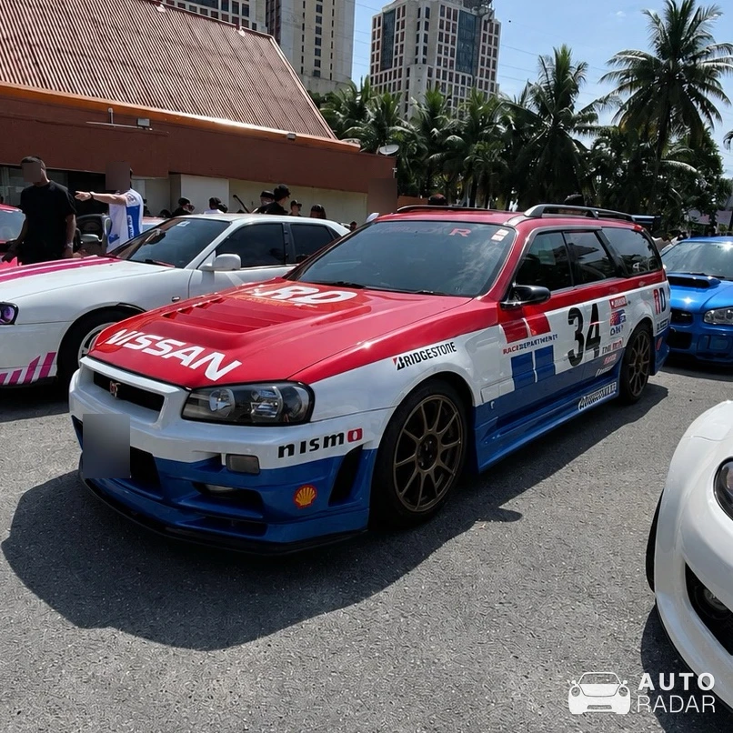 Nissan Stagea WC34 spotted in Petaling Jaya
