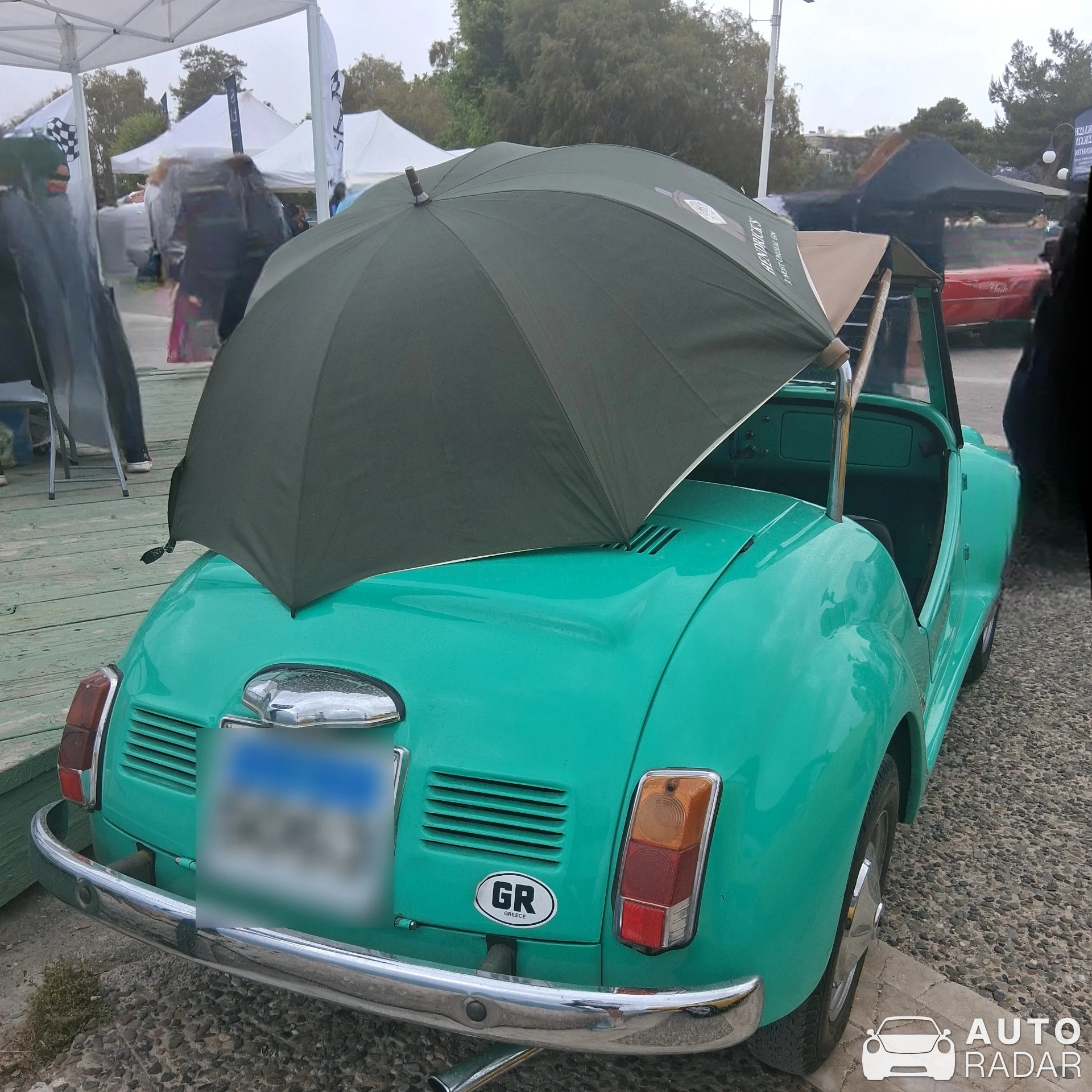 Fiat 500 Vignale spotted in Άλιμος