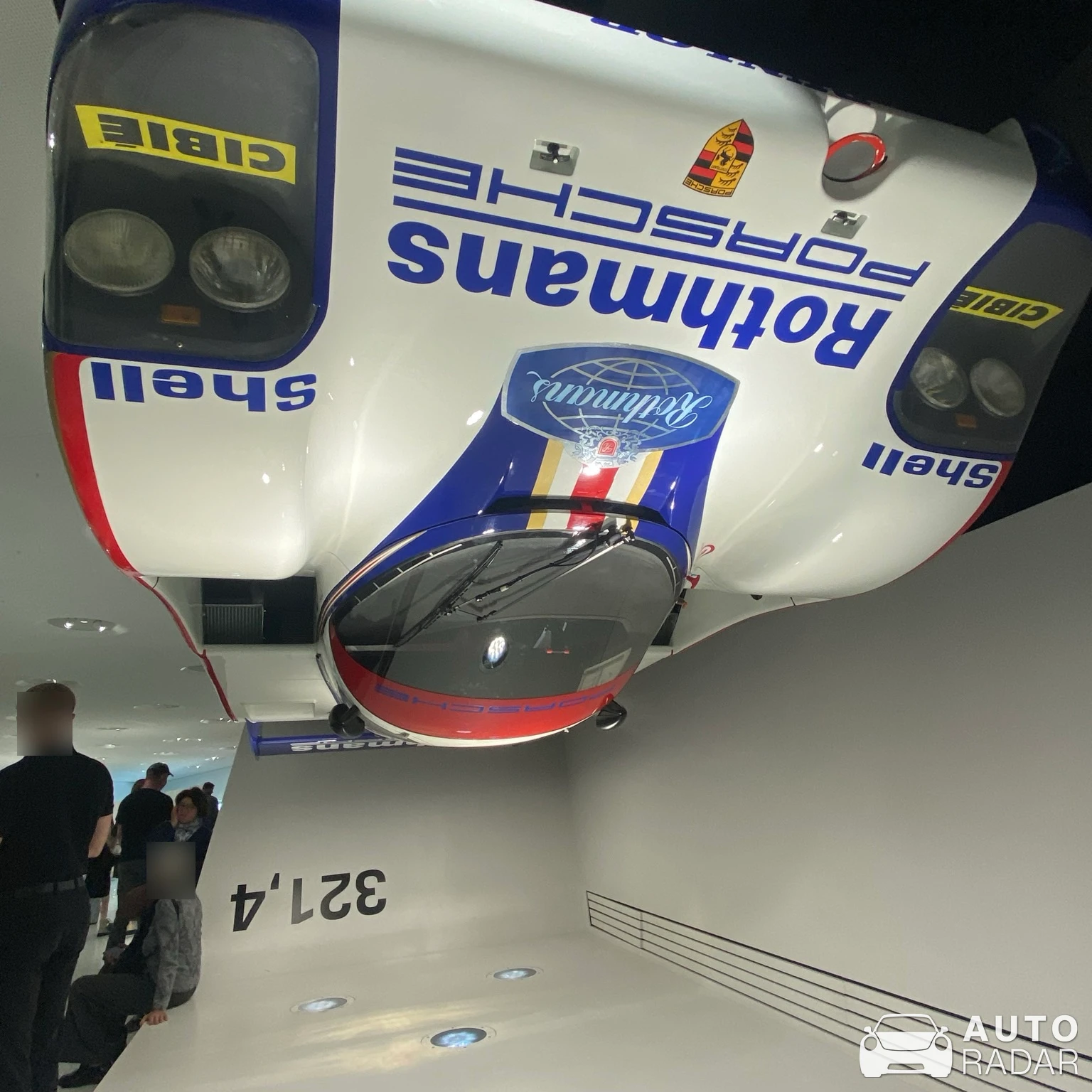 Porsche 956 spotted in Stuttgart