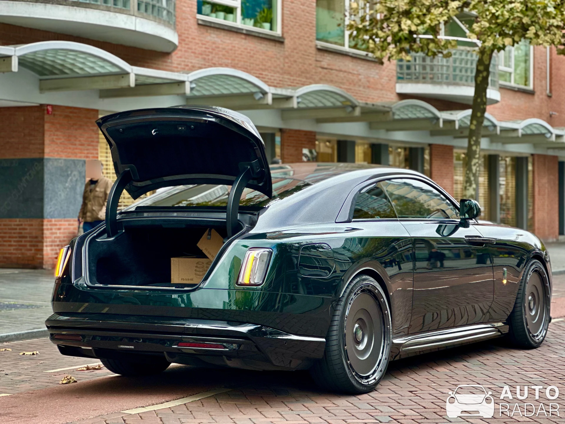 Rolls-Royce Spectre Spofec Novitec Spofec spotted in Rotterdam