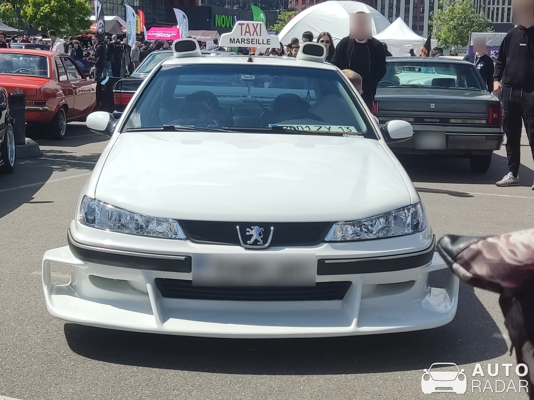 Peugeot 406 spotted in Kyiv