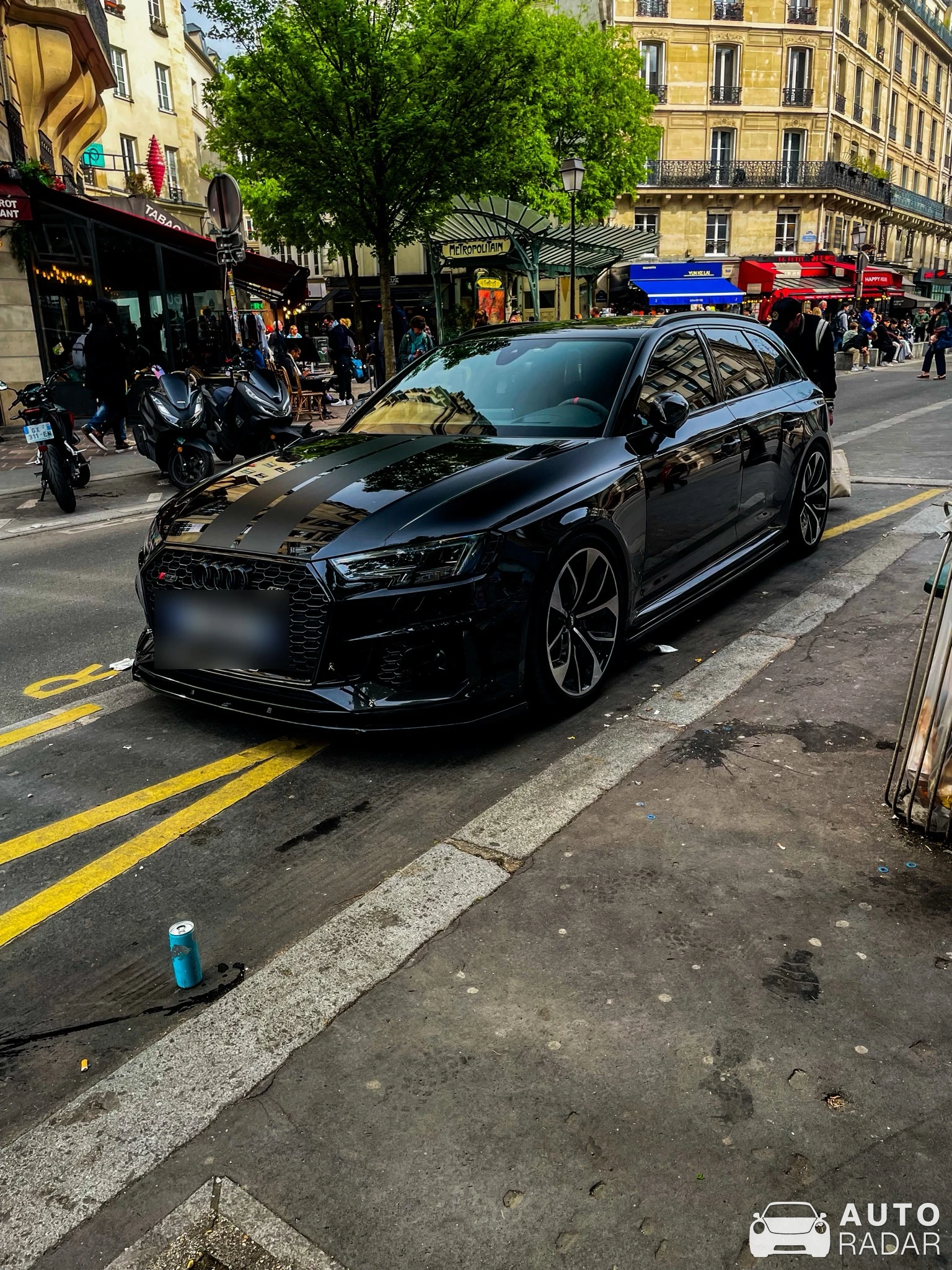 Audi ABT RS4 Plus Avant B9 spotted in Paris