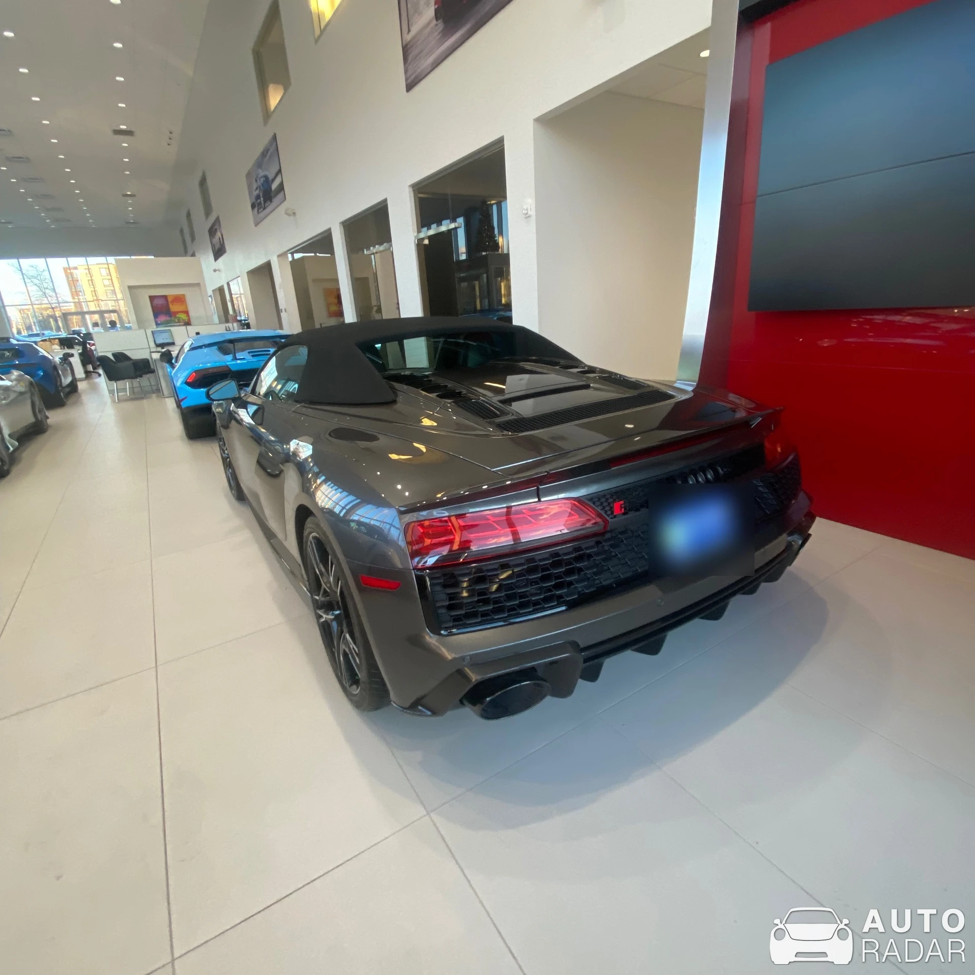 Audi R8 V10 Spyder spotted in Boston, United States
