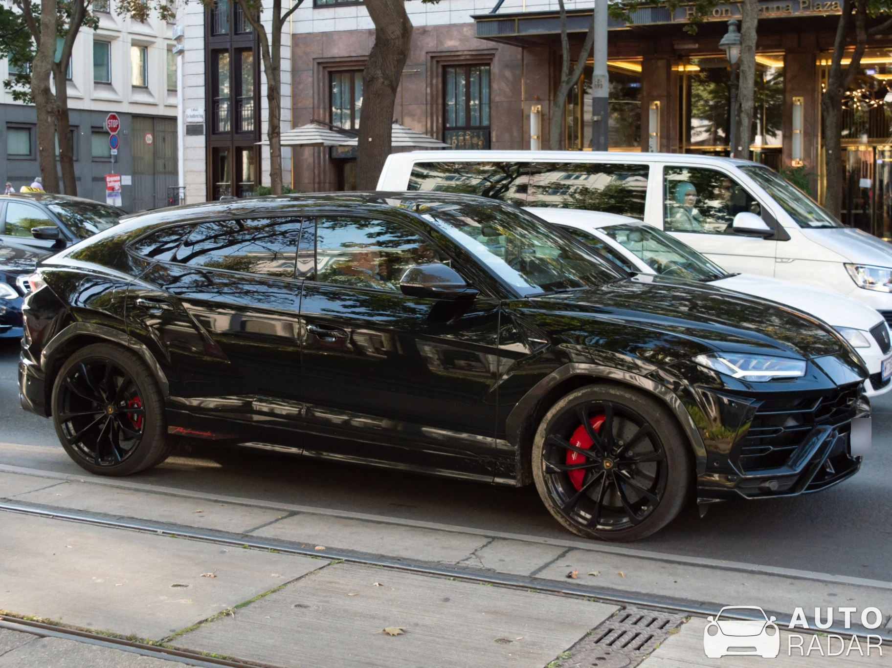 Lamborghini Urus spotted in Wien, Austria