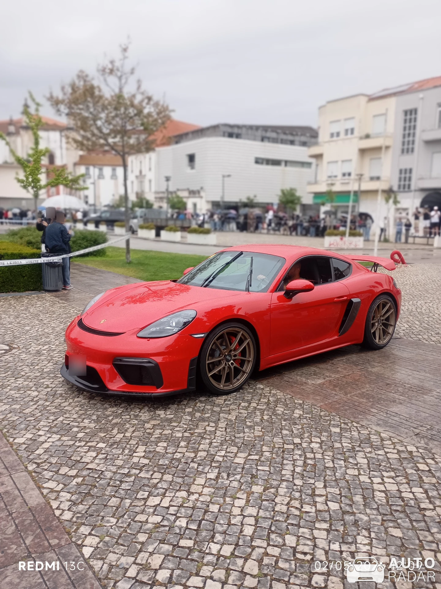 Porsche 718 Cayman GT4 spotted in Leiria