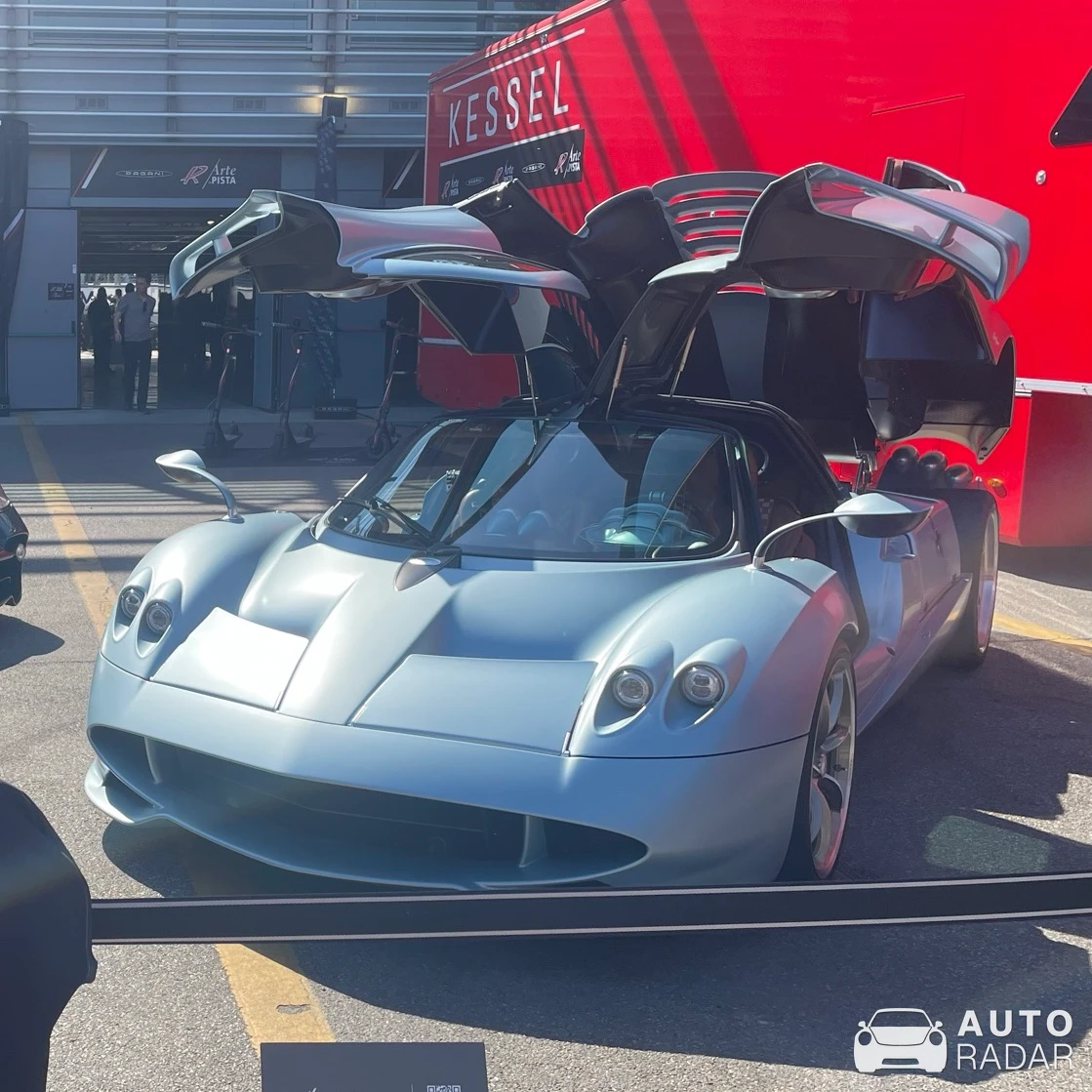 Pagani Huayra Codalunga spotted
