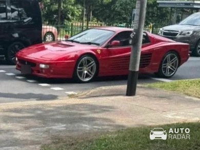 Ferrari 512 TR spotted in Singapore, Singapore