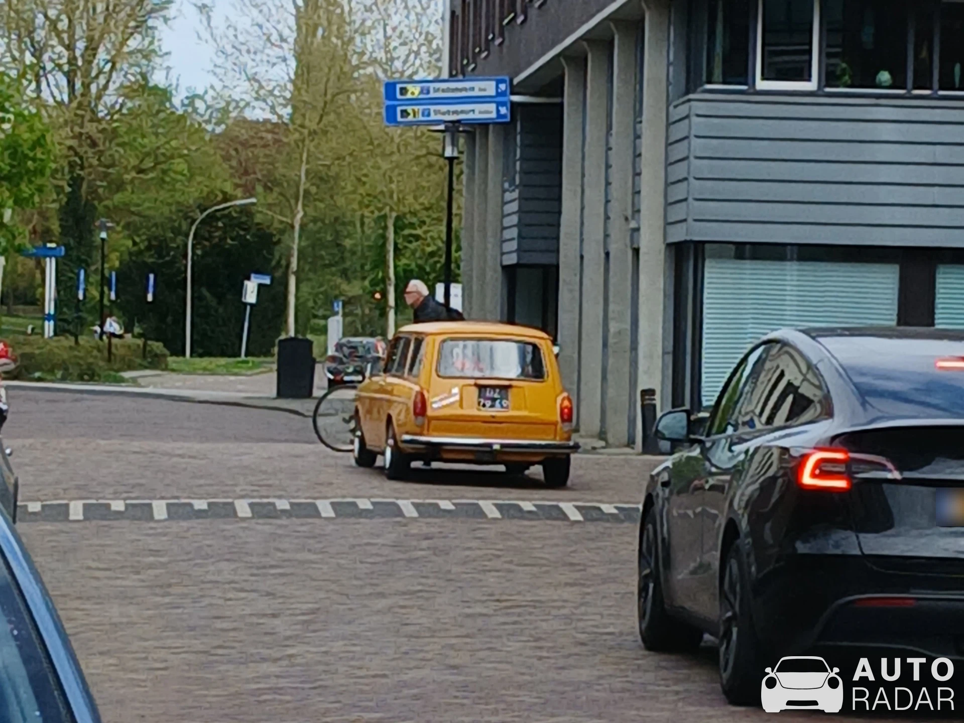 Volkswagen Type 3 Squareback spotted in Deventer