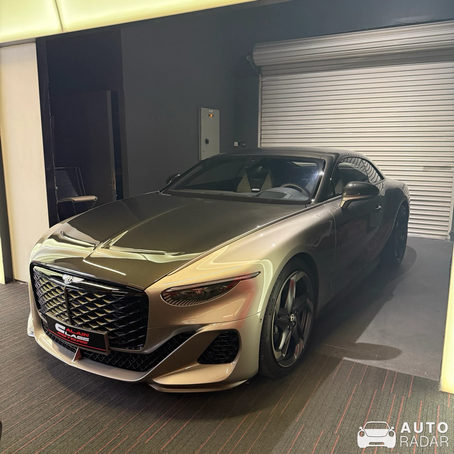 Bentley Mulliner Batur spotted in Dubai