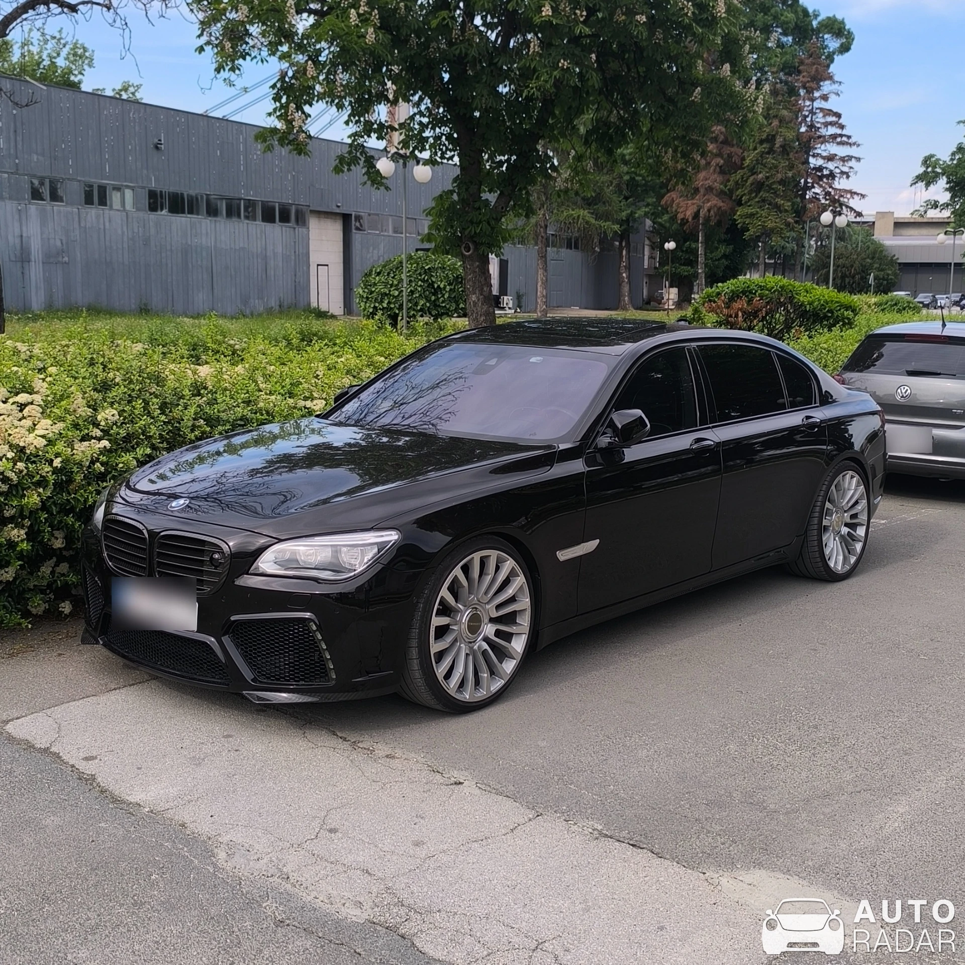 BMW 7 Series F01 spotted in Belgrade